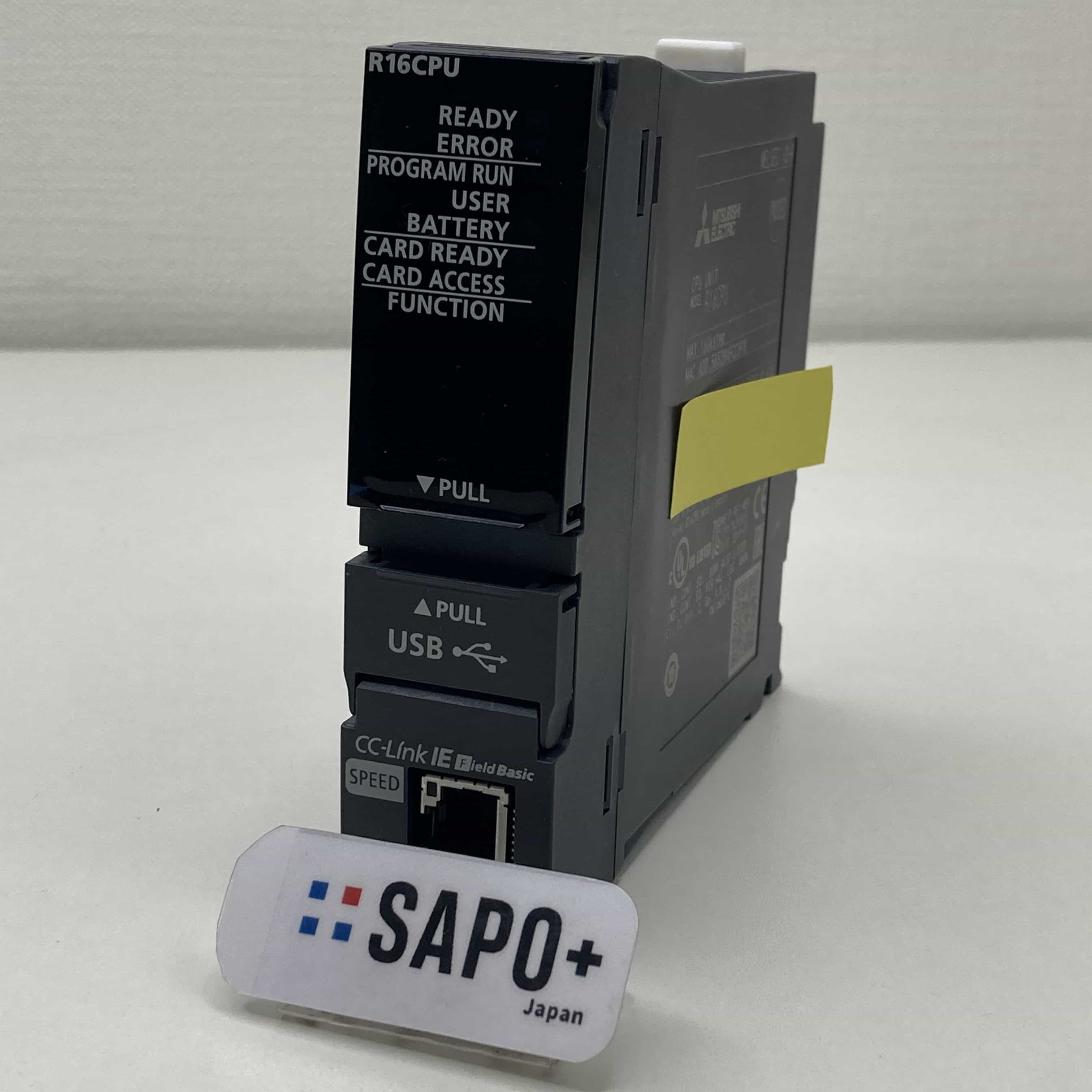 R16CPU 2019年製 初期化済 CPUユニット（iQ-Rシリーズ：160kステップ） 三菱電機