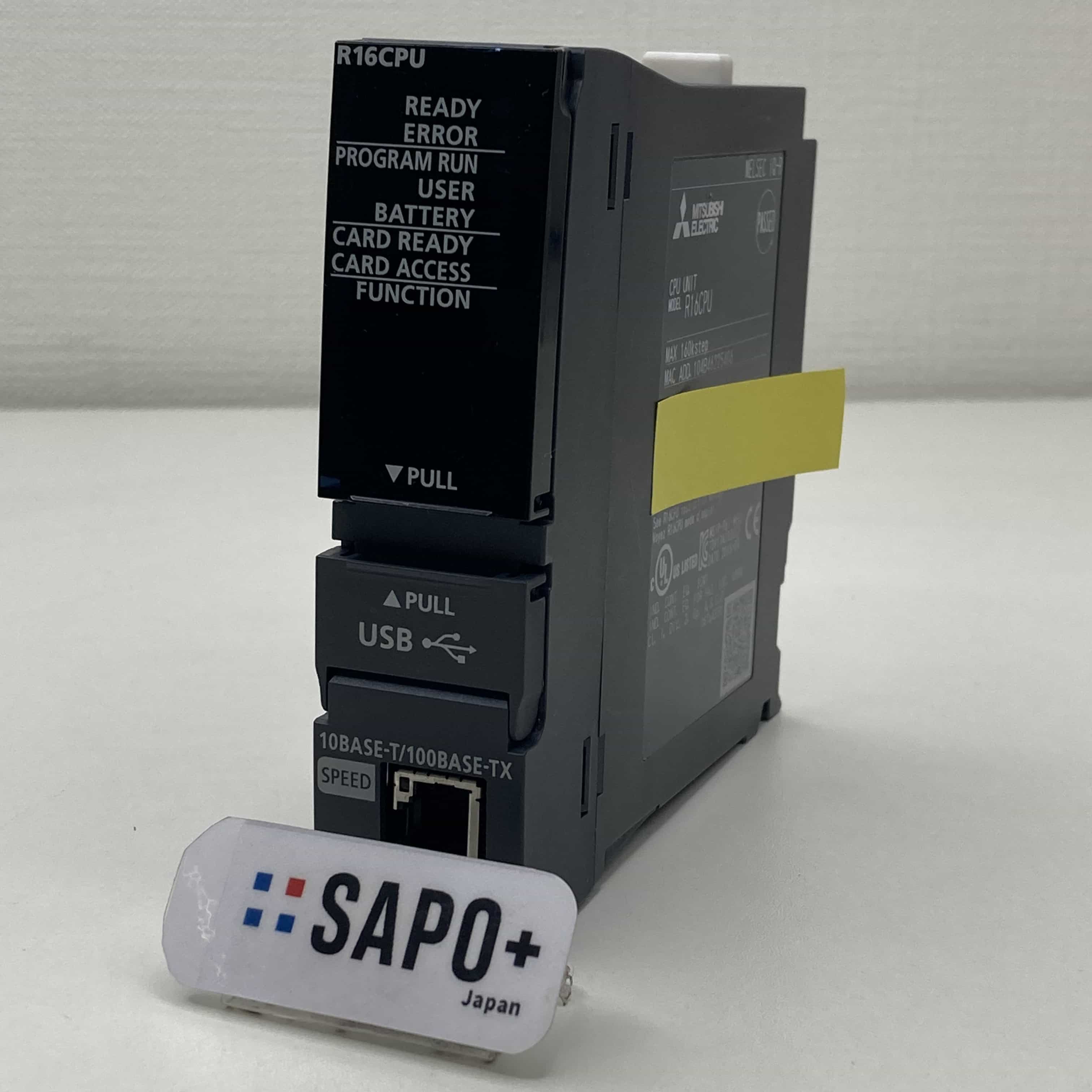 R16CPU 2015年製 初期化済 CPUユニット（iQ-Rシリーズ：160kステップ） 三菱電機