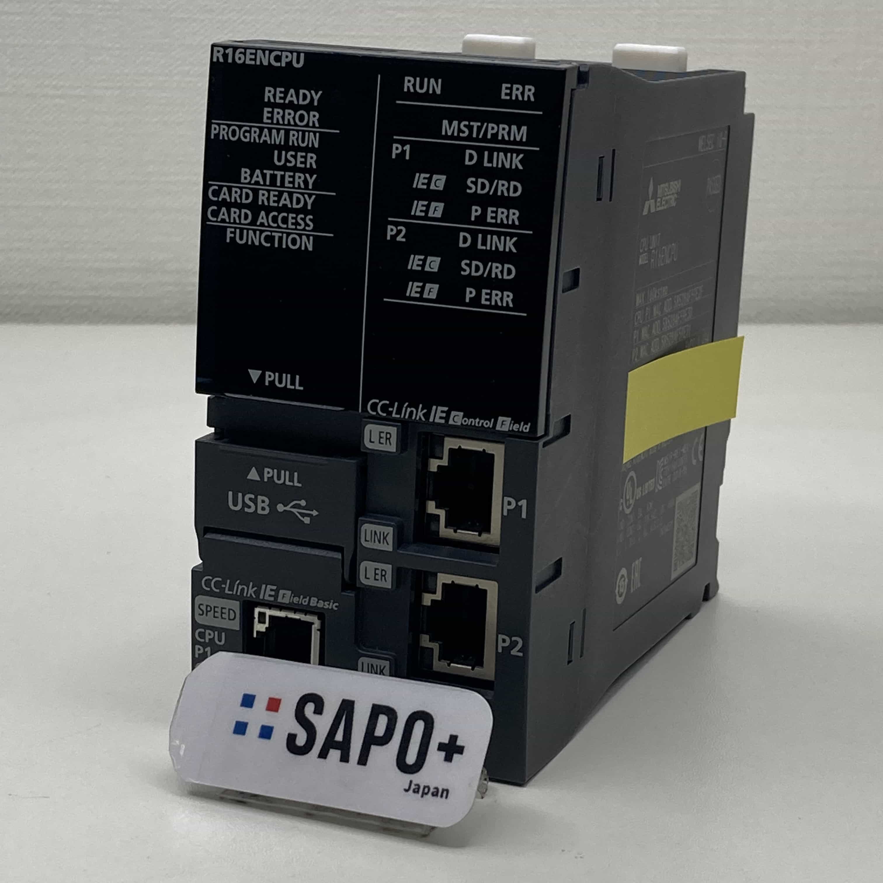 R16ENCPU 2018年製 初期化済 Ethernetポート内蔵CPUユニット（iQ-Rシリーズ：160kステップ） 三菱電機