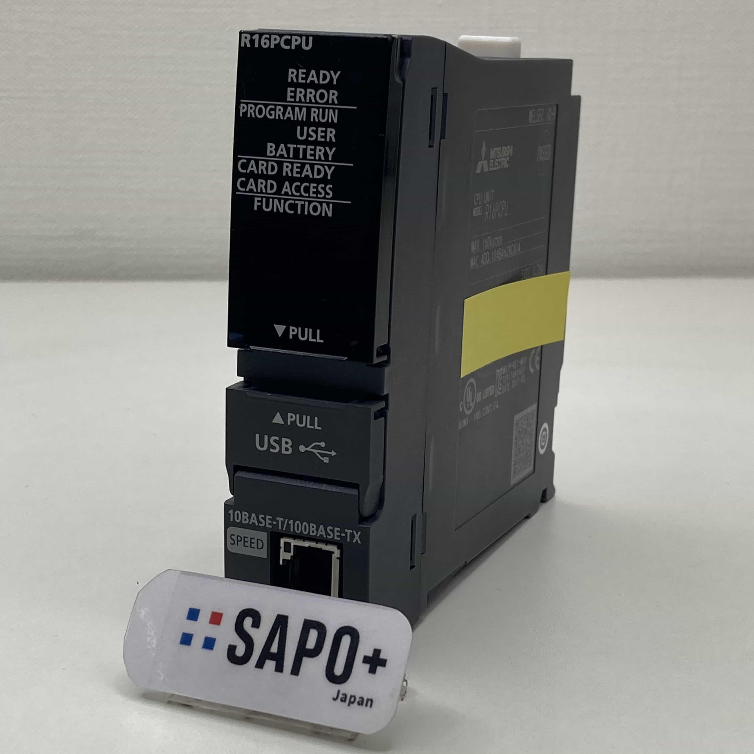 R16PCPU 2017年製 初期化済 プロセスCPUユニット（iQ-Rシリーズ：160kステップ） 三菱電機