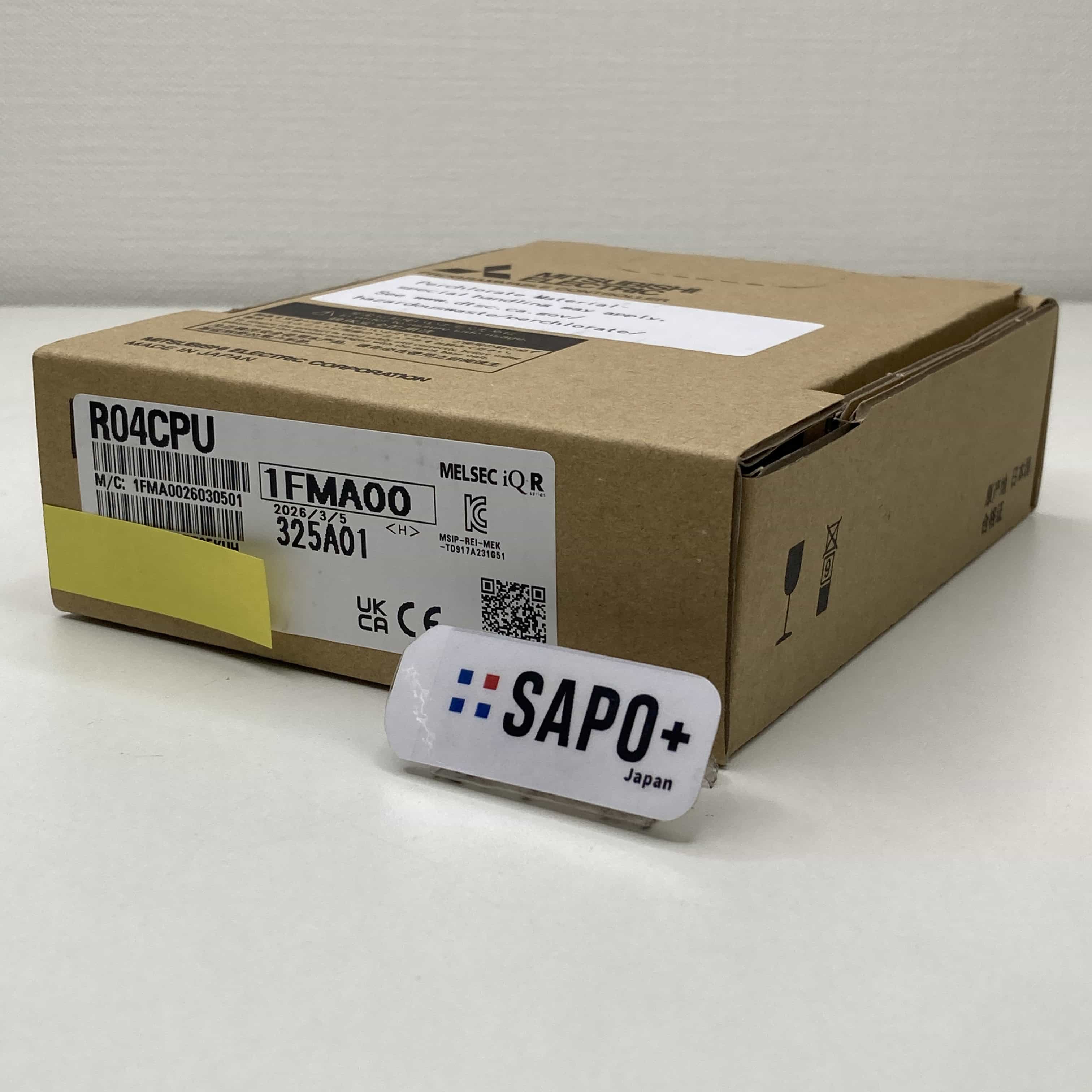 R04CPU 2026年製 CPUユニット（iQ-Rシリーズ：40kステップ） 三菱電機