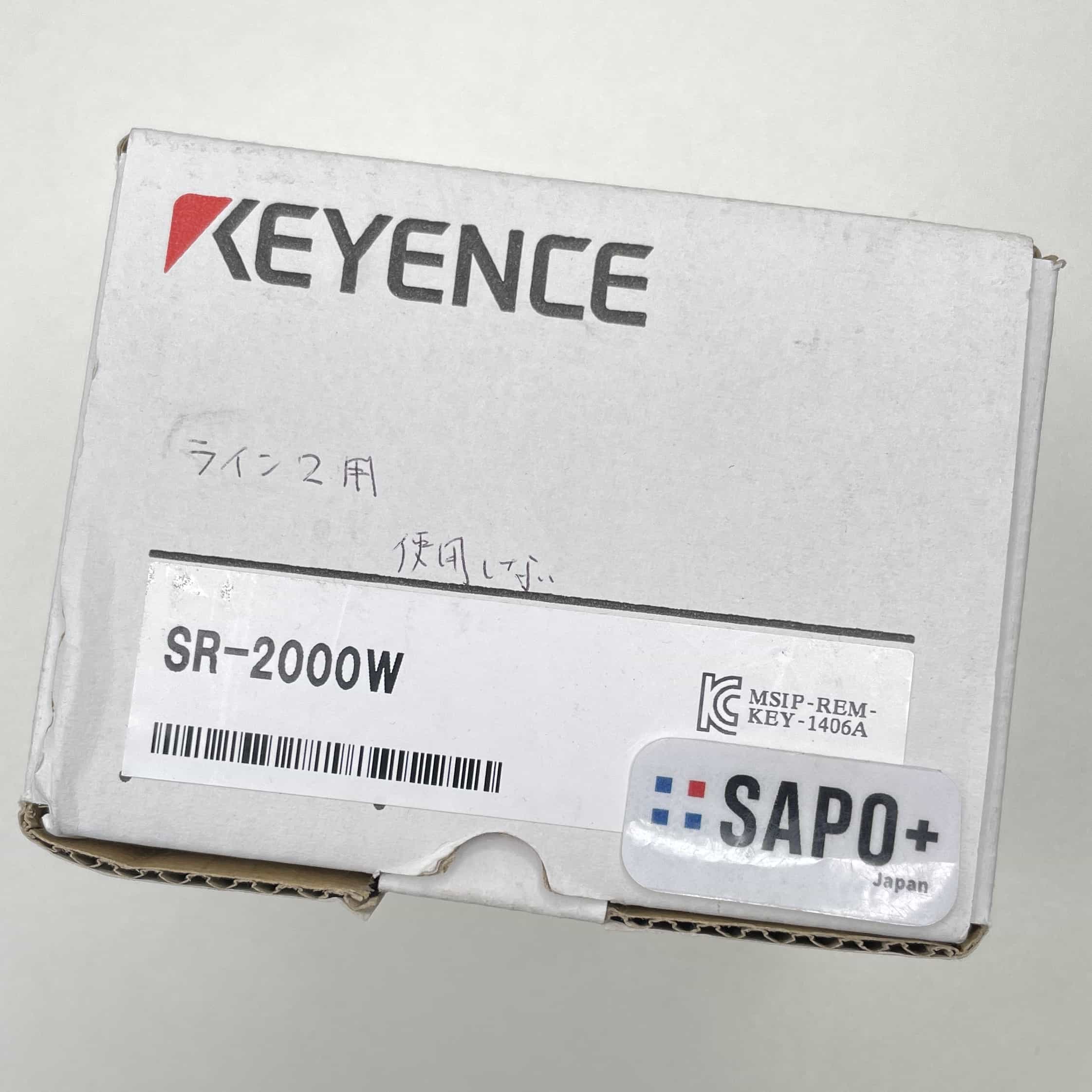 SR-2000W 2023年製 1次元・2次元コードリーダ（超広視野・長距離タイプ） キーエンス