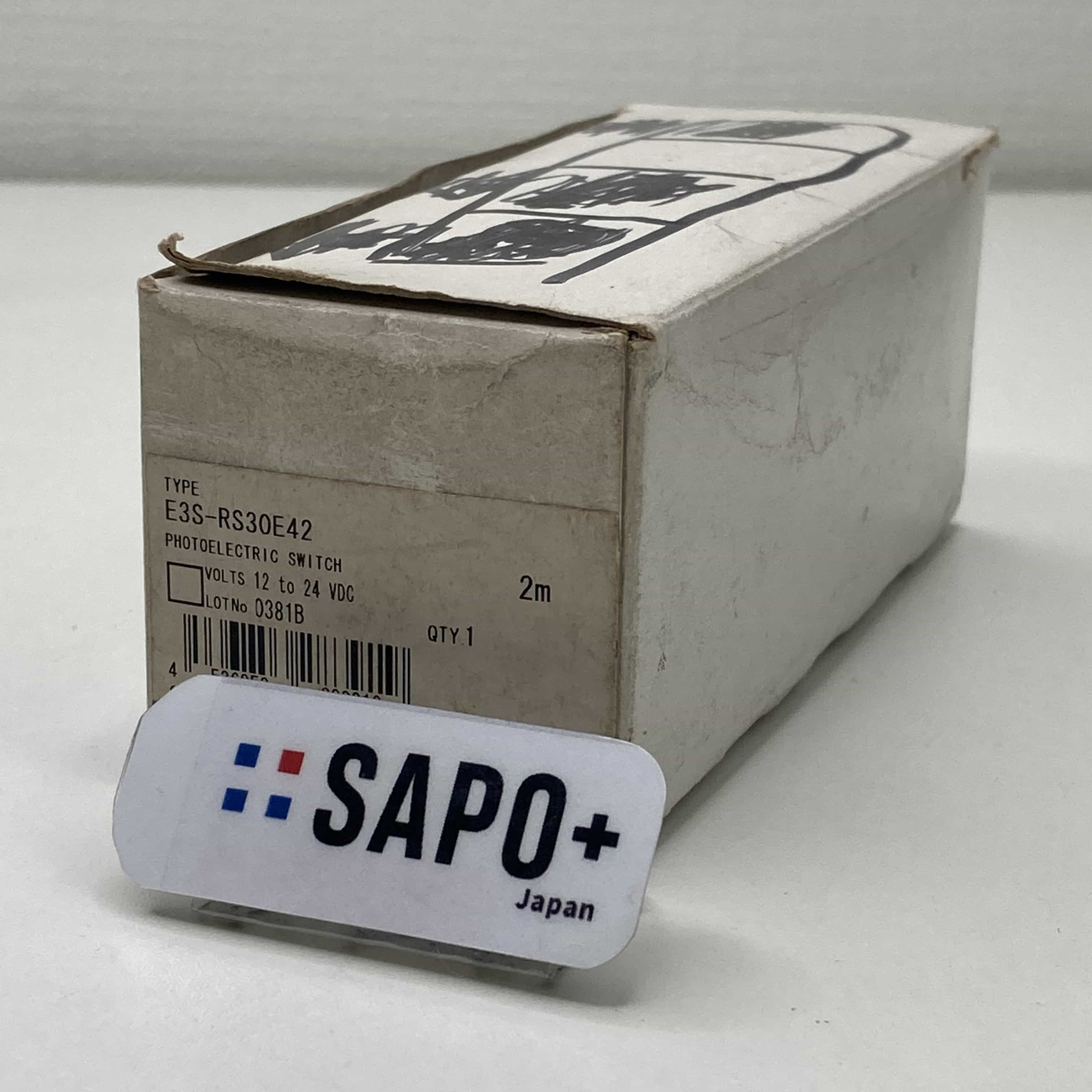 E3S-RS30E42  付属品無 透明体検出用光電センサ（オムロン：回帰反射形・コード引き出しタイプ・付属品無） オムロン