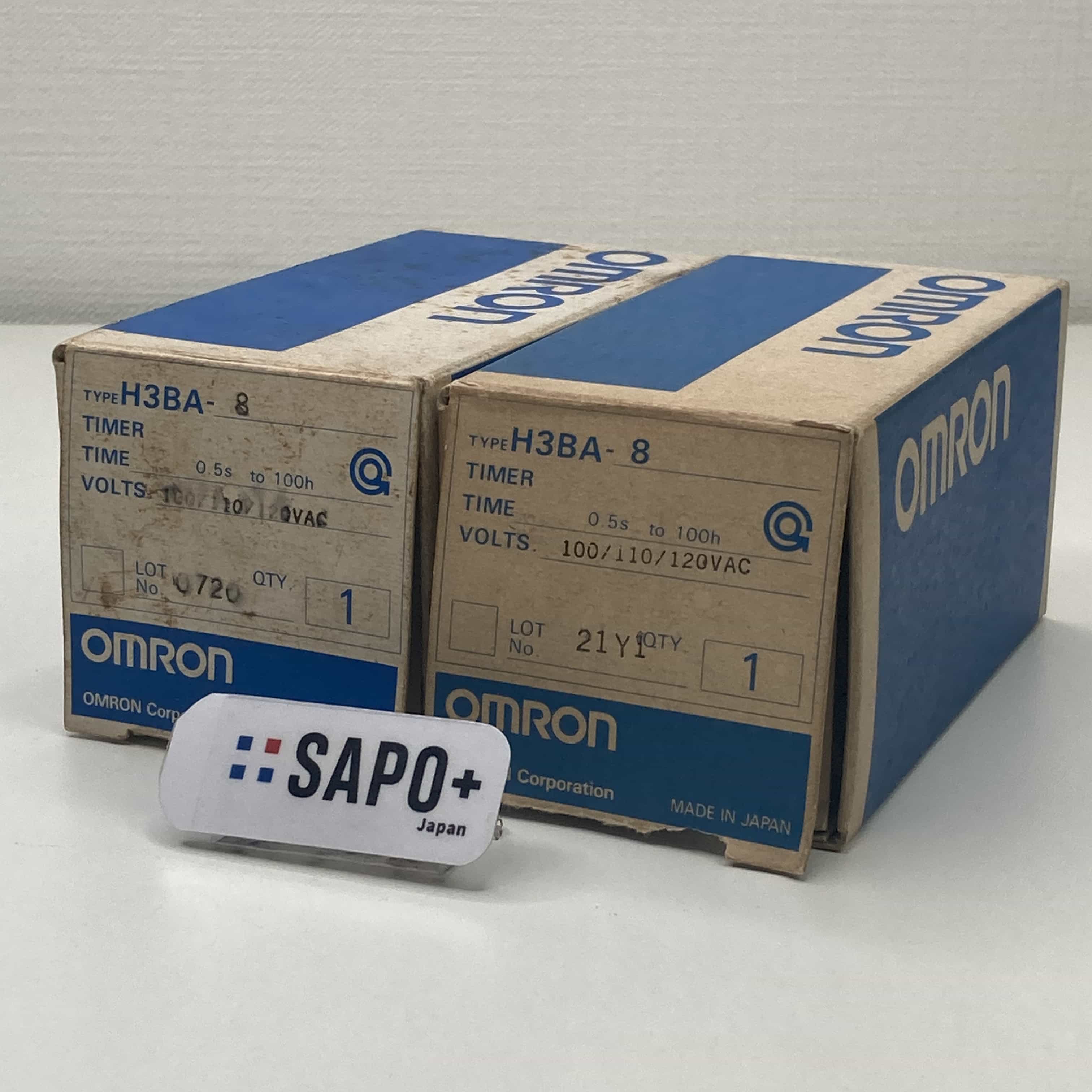 H3BA-8 (2個セット) ソリッドステート・タイマ（オムロン：マルチファンクション・8ピン） オムロン