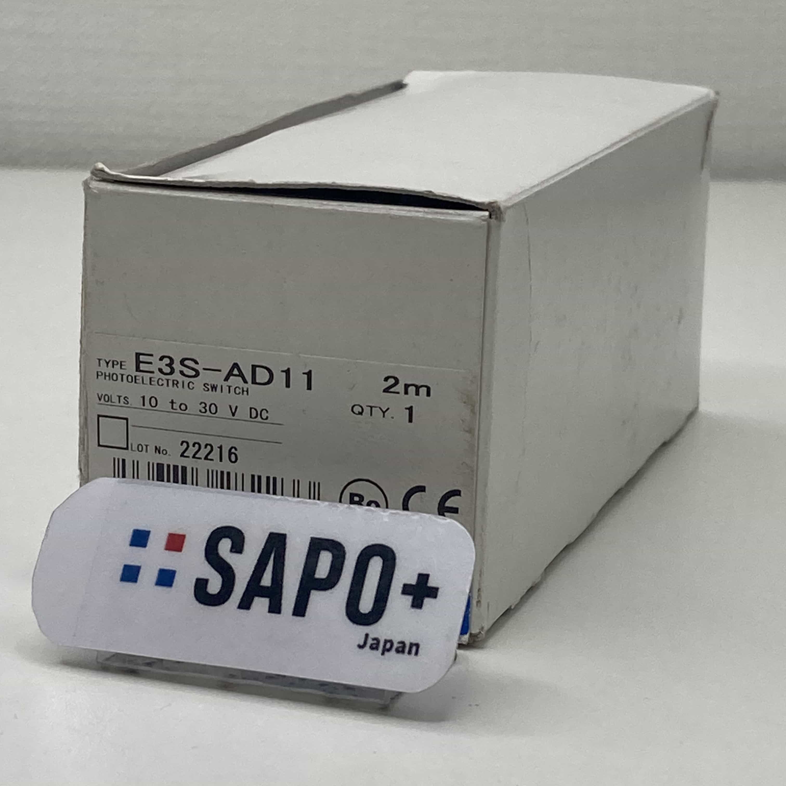 E3S-AD11 アンプ内蔵形光電センサ（オムロン：拡散反射形・検出距離200mm） オムロン