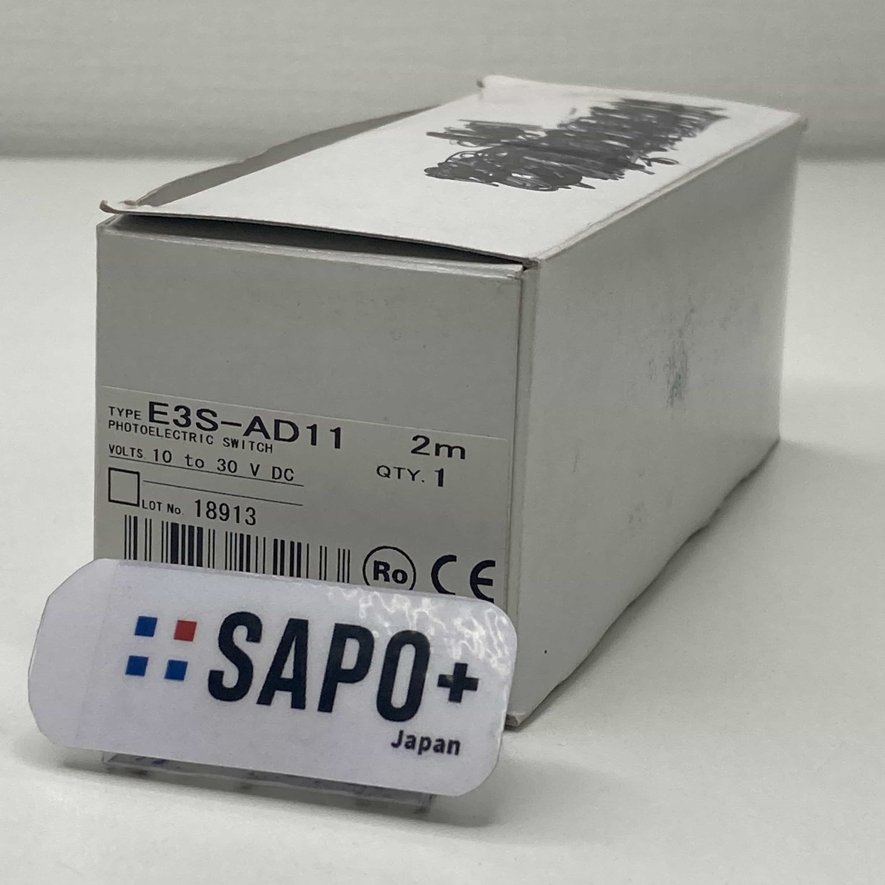 E3S-AD11 アンプ内蔵形光電センサ（オムロン：拡散反射形・検出距離200mm） オムロン