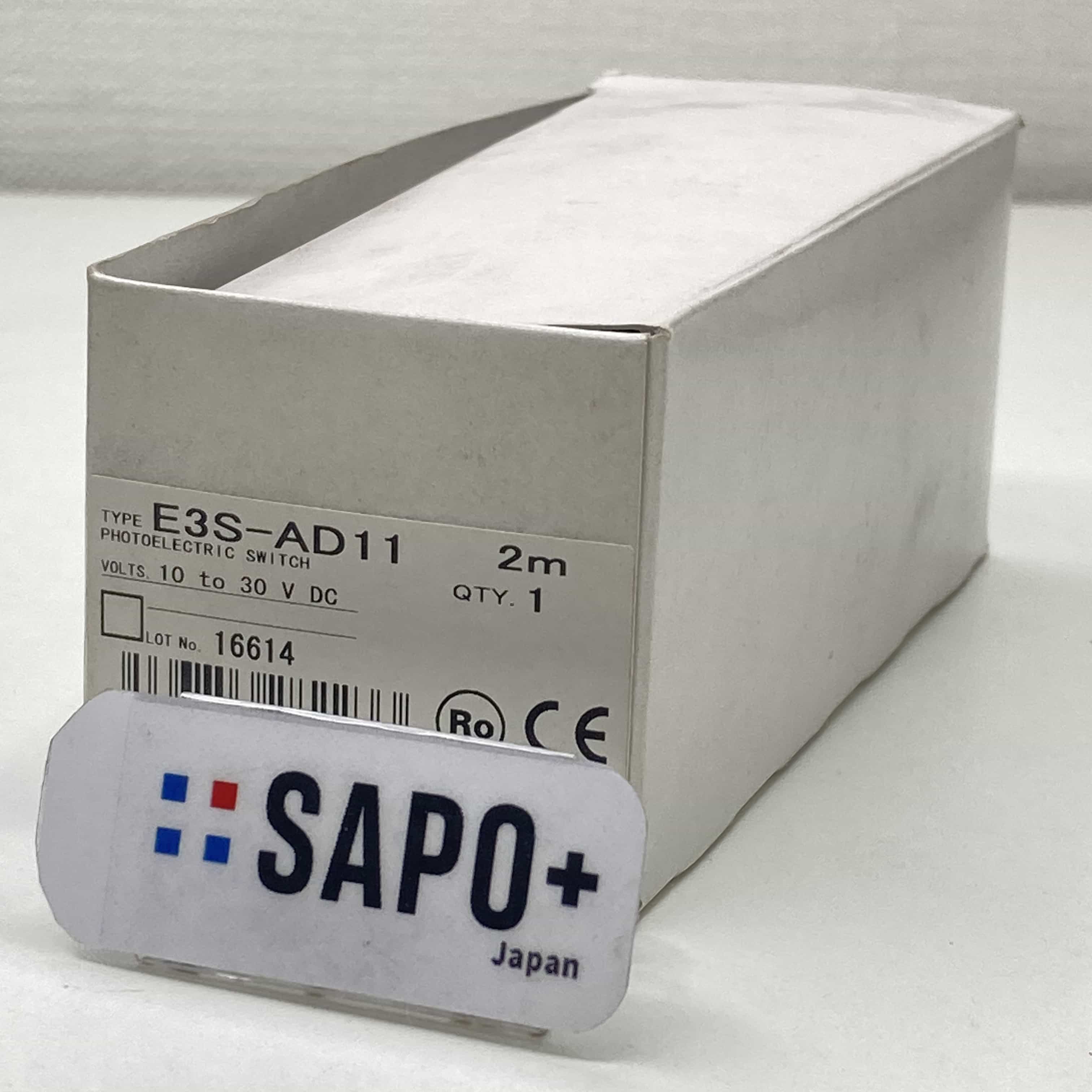 E3S-AD11 アンプ内蔵形光電センサ（オムロン：拡散反射形・検出距離200mm） オムロン