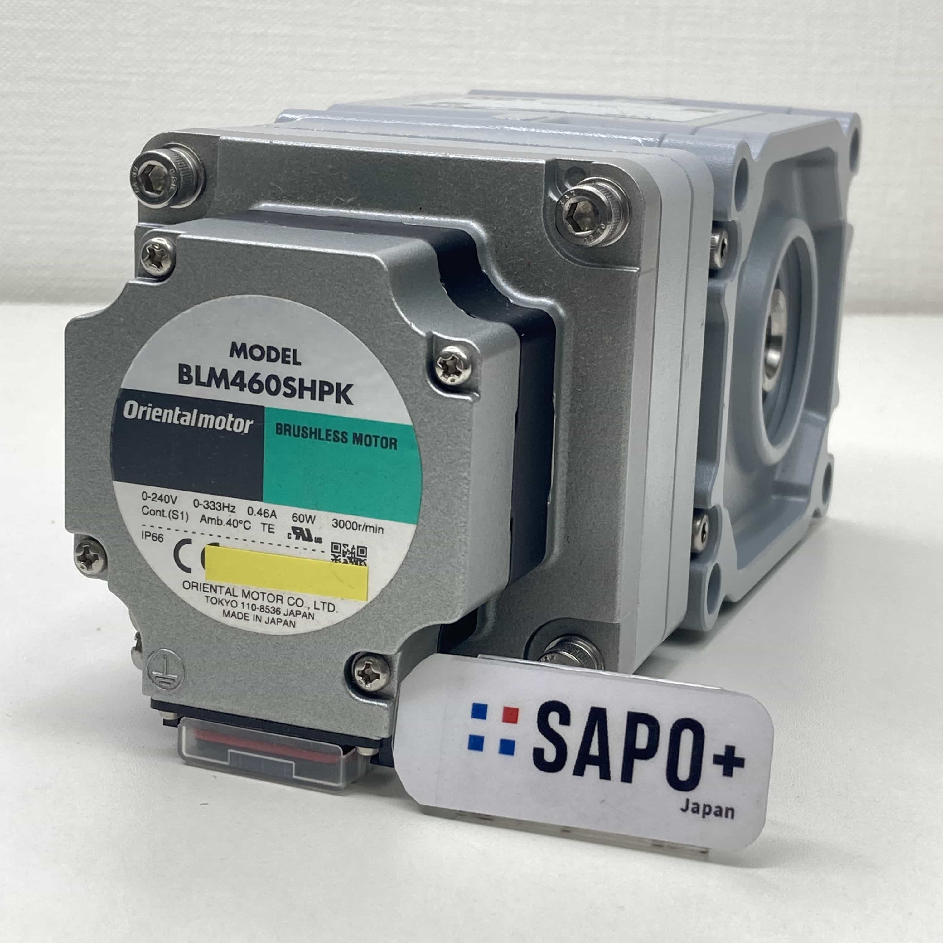 BLM460SHPK+4H15S  本体のみ ブラシレスモーター＋中空軸ギヤヘッド（オリエンタルモーター：BLV/BLEシリーズ） オリエンタルモーター