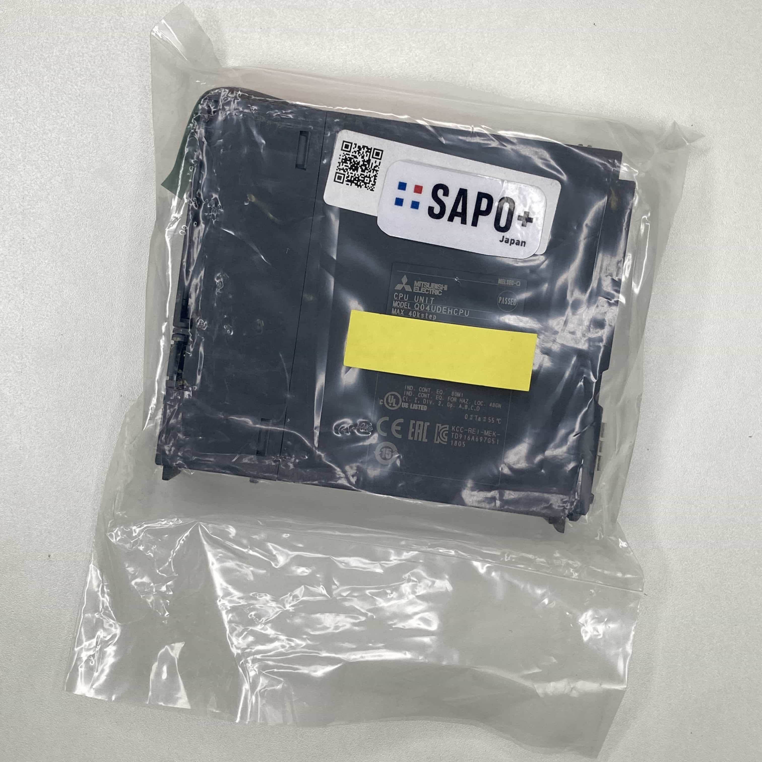 Q04UDEHCPU 2018年製 箱無/取説無 Ethernet内蔵ユニバーサルモデルCPU（Qシリーズ：40kステップ・初期化済） 三菱電機
