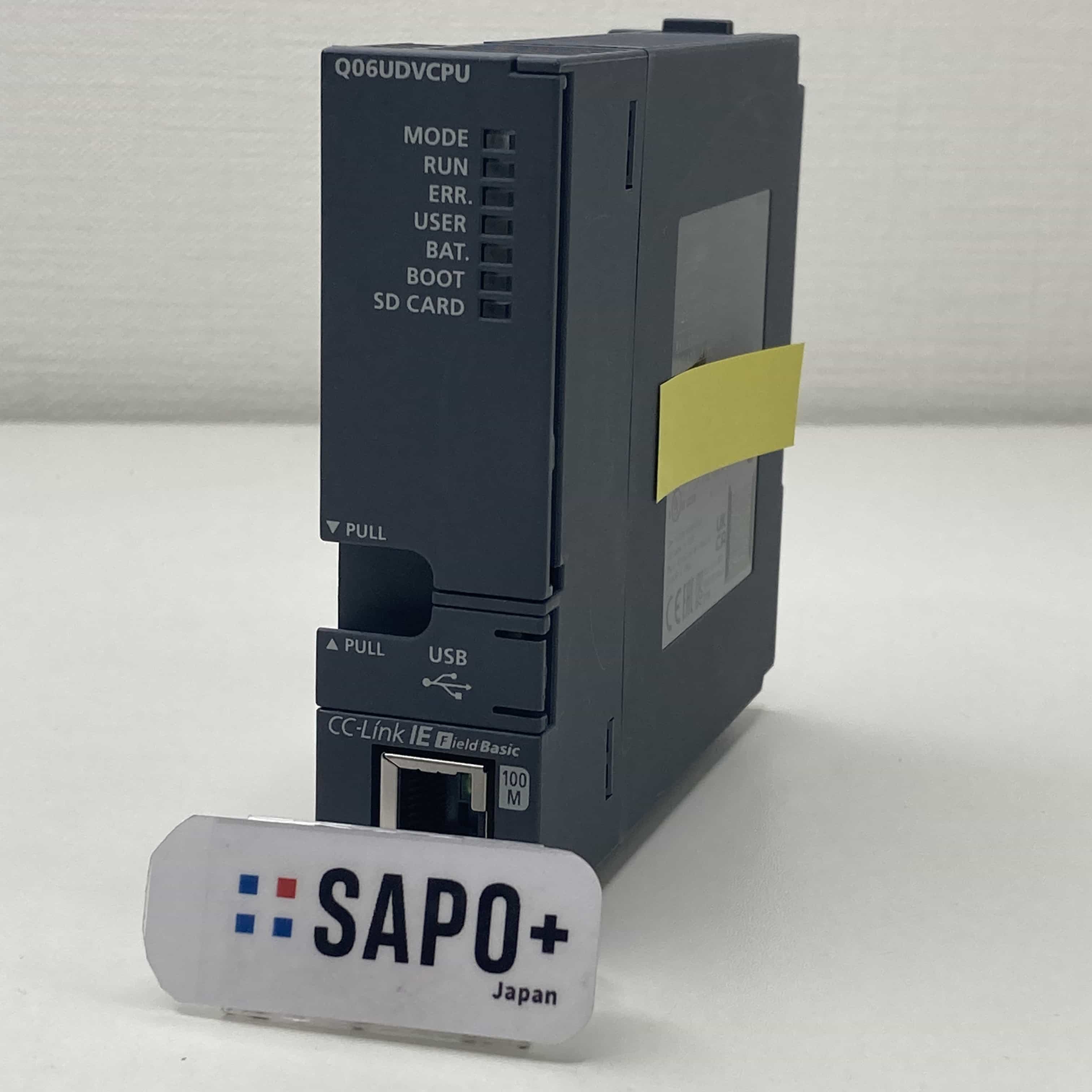 Q06UDVCPU 2022年製 初期化済 ユニバーサルモデル高速タイプCPU（Qシリーズ：60kステップ・初期化済） 三菱電機