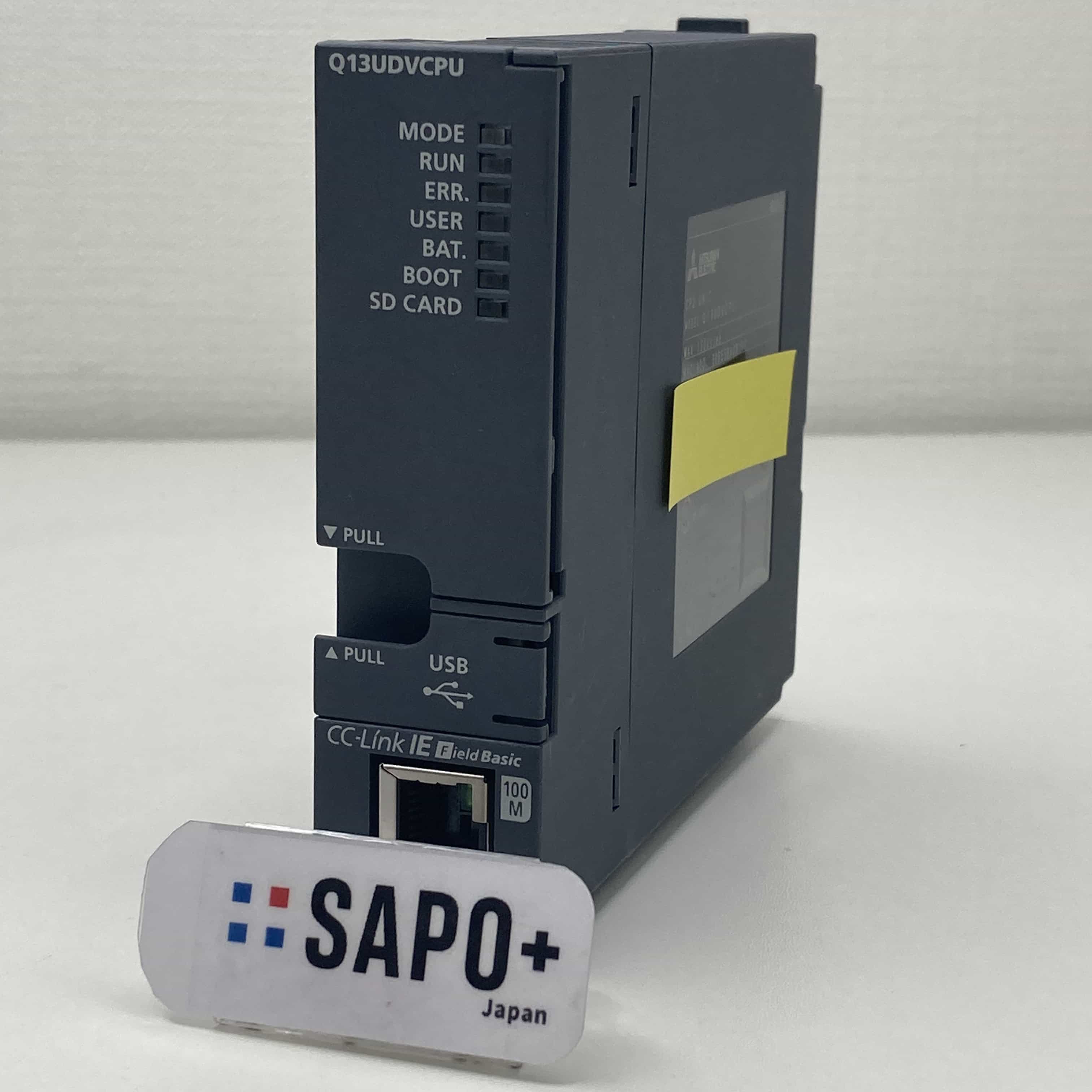 Q13UDVCPU 2022年製 初期化済 ユニバーサルモデル高速タイプCPU（Qシリーズ：130kステップ・初期化済） 三菱電機