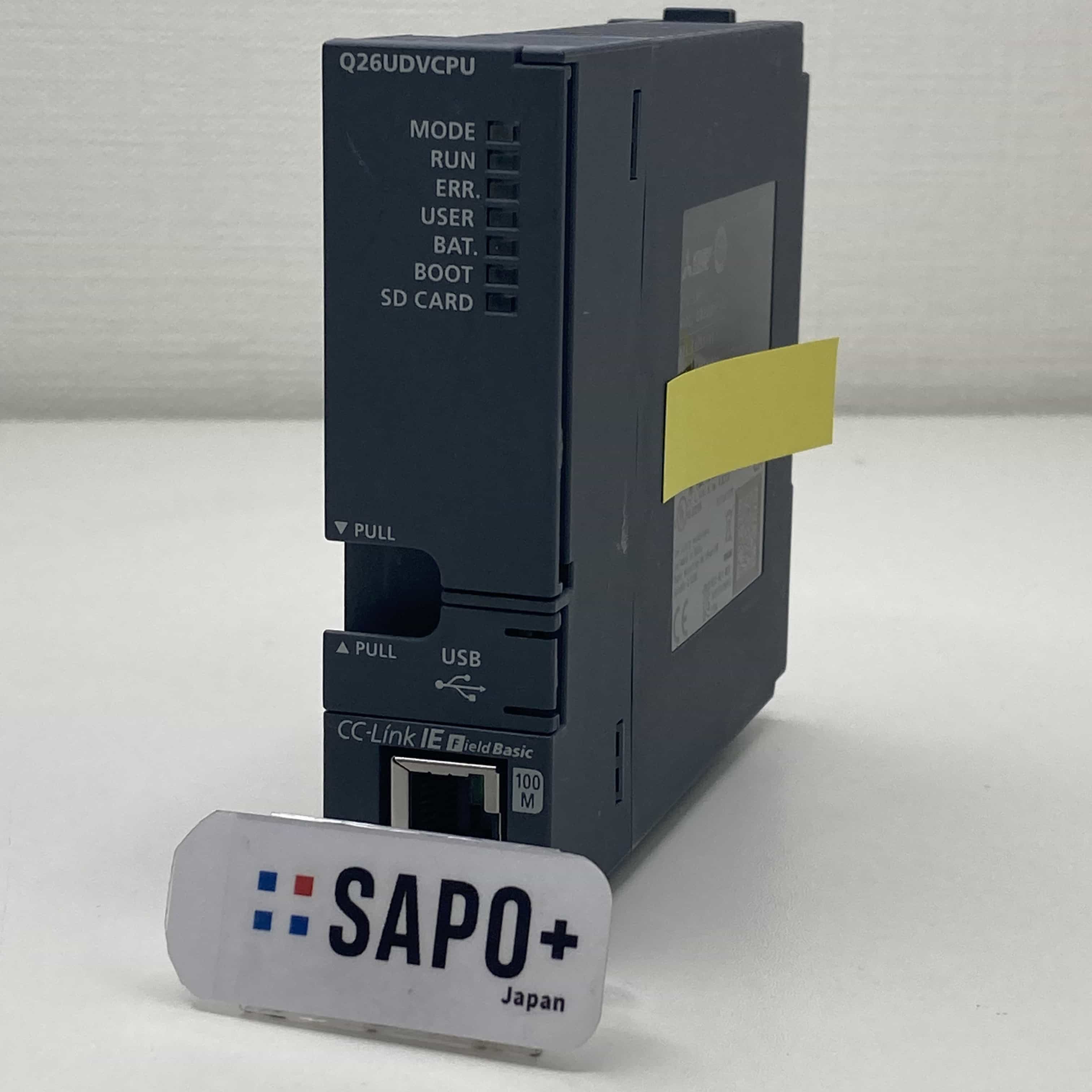 Q26UDVCPU 2023年製 初期化済 ユニバーサルモデル高速タイプCPU（Qシリーズ：260kステップ・初期化済） 三菱電機