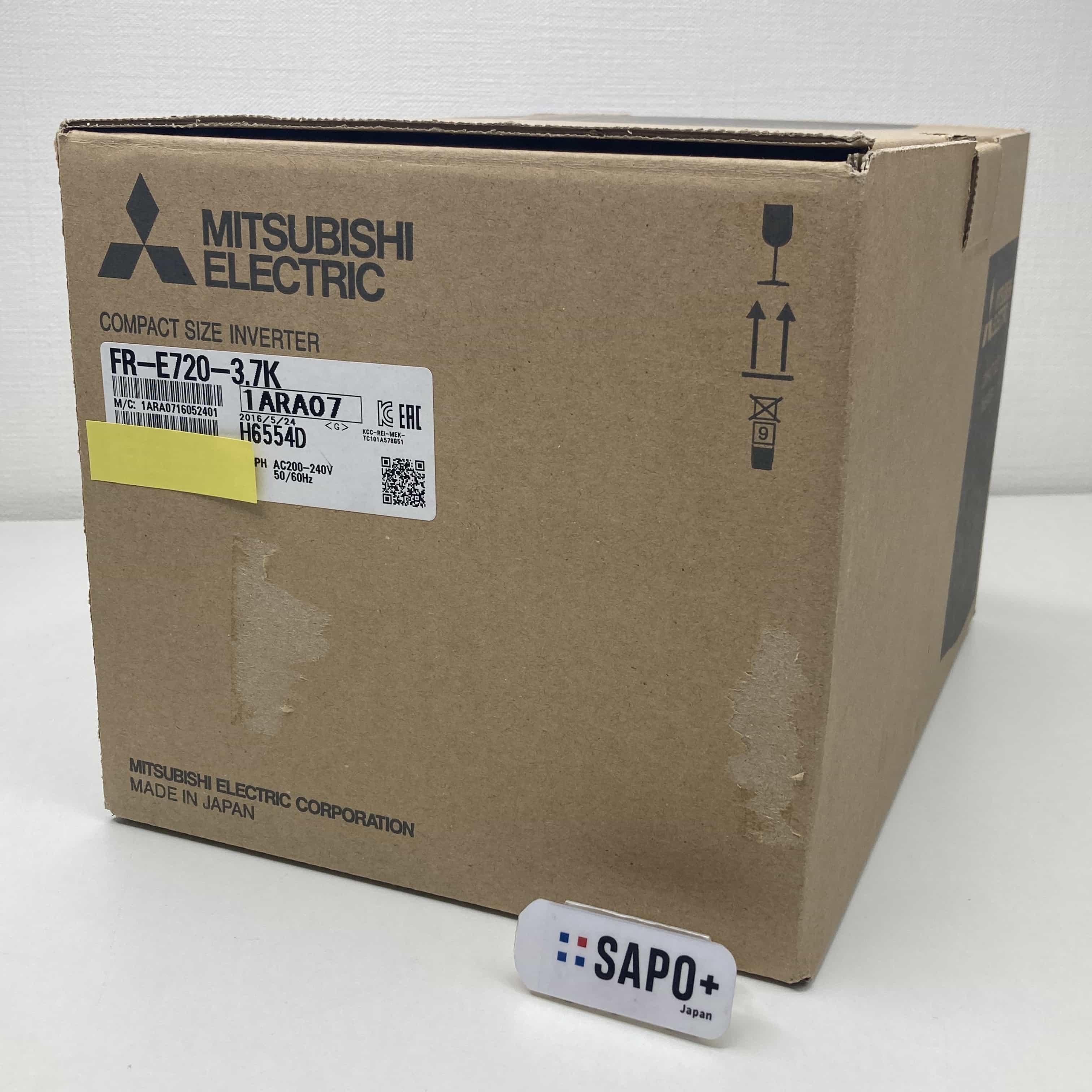 FR-E720-3.7K 2016年製 取説無/美品 コンパクト形インバータ 三菱電機