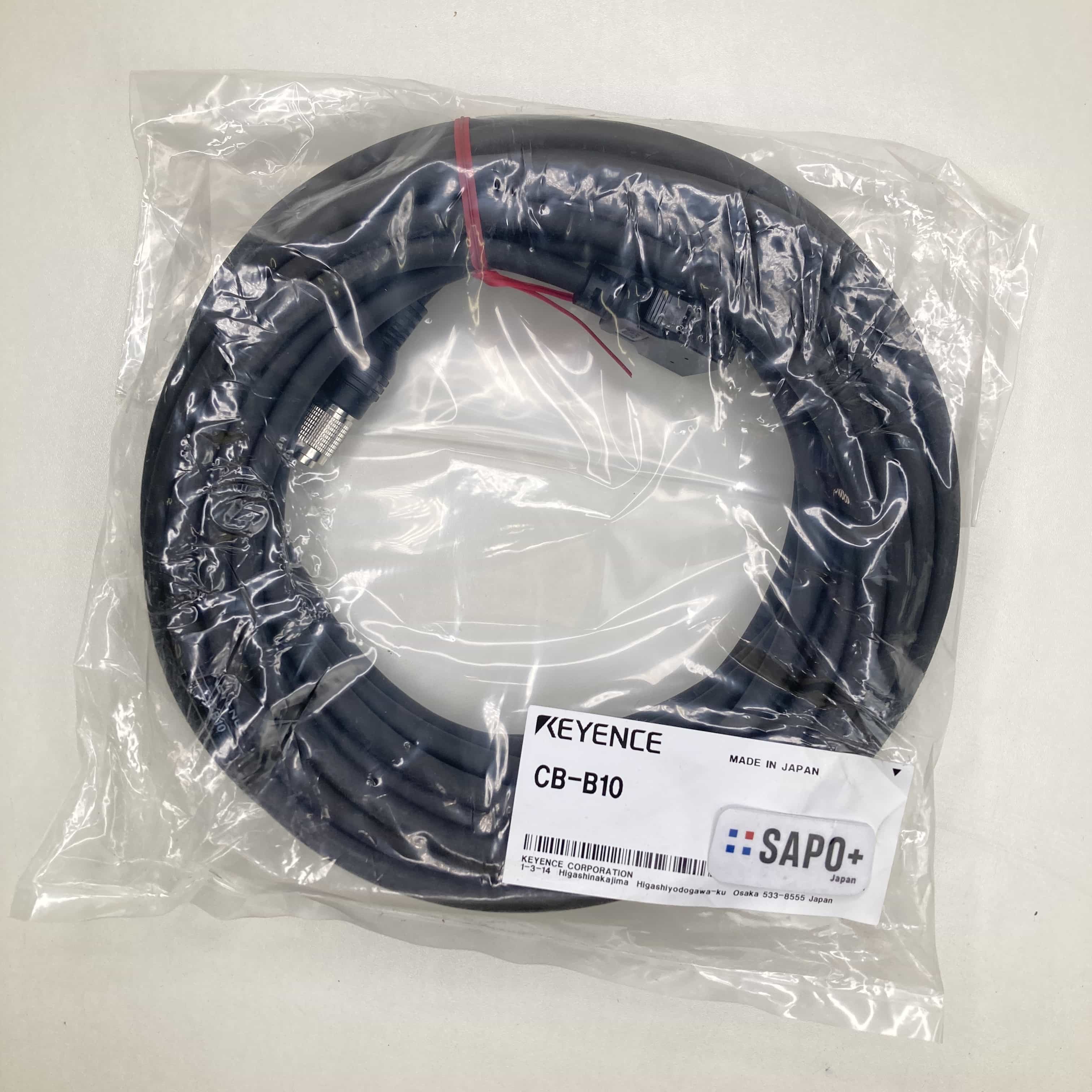 CB-B10 センサアンプ用 コネクタ付き電源ケーブル キーエンス