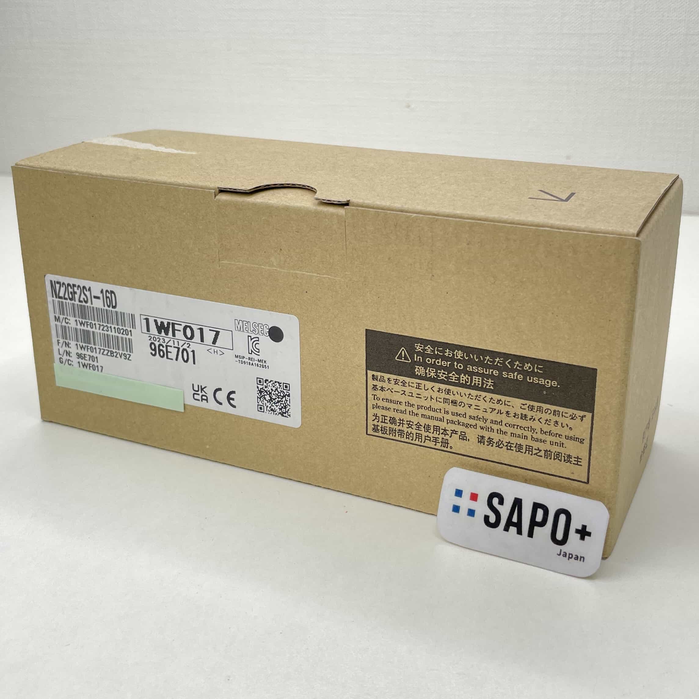 NZ2GF2S1-16D 2023年製 CC-Link IE Field Network リモートI/Oユニット（入力） 三菱電機