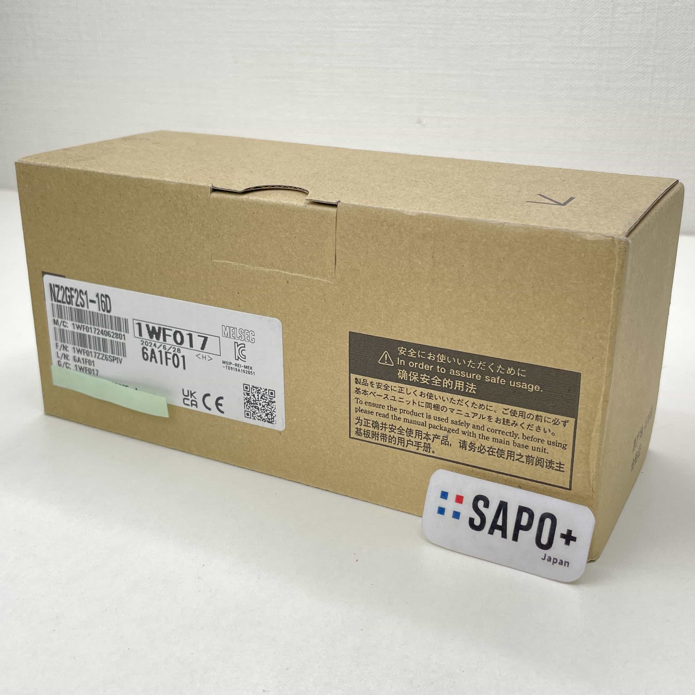 NZ2GF2S1-16D 2024年製 CC-Link IE Field Network リモートI/Oユニット（入力） 三菱電機