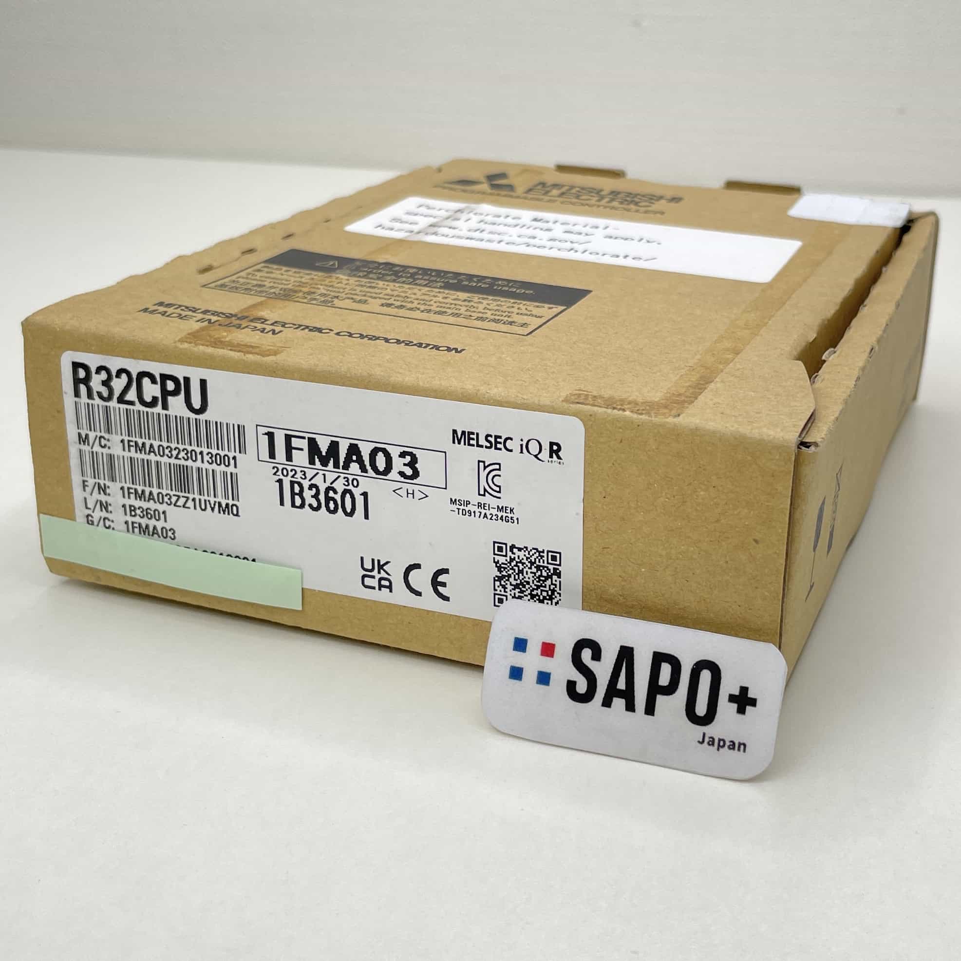 R32CPU 2023年製 箱開封済 MELSEC iQ-Rシリーズ プログラマブルコントローラCPU 三菱電機