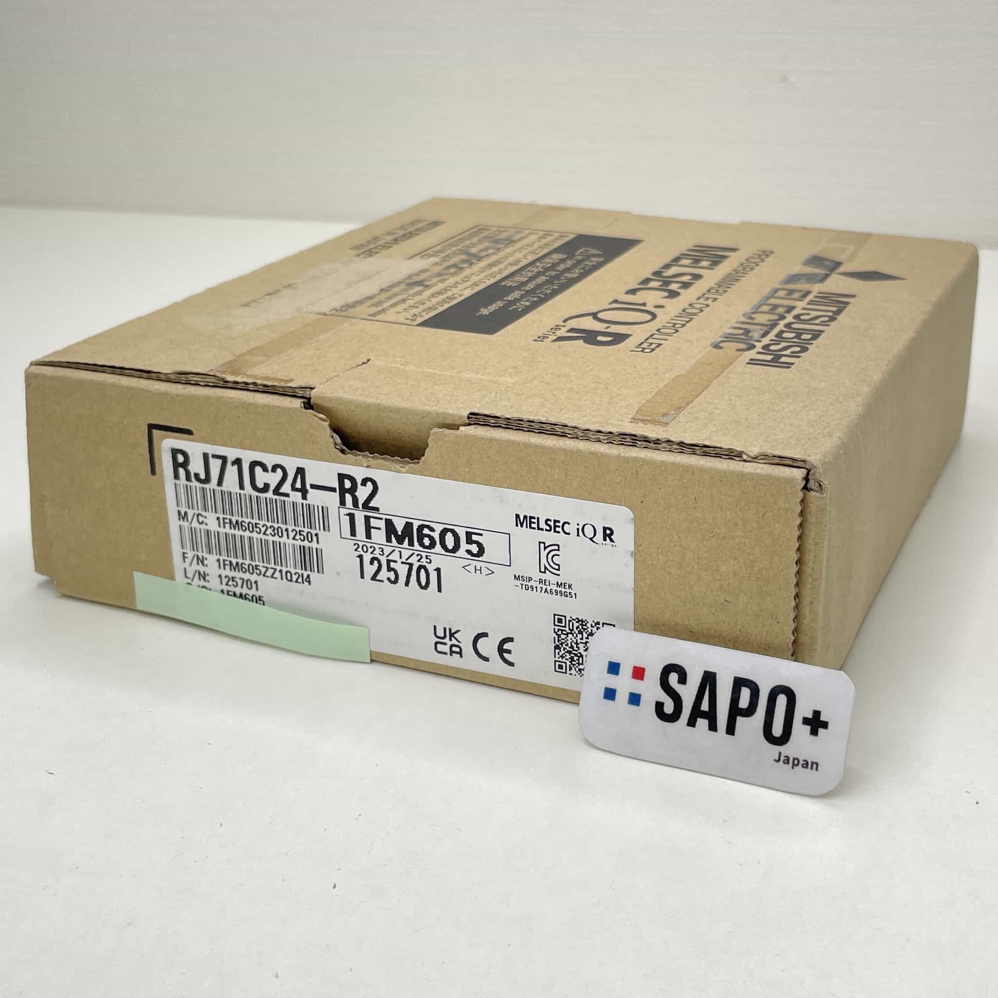 RJ71C24-R2 2023年製 取説無 MELSEC iQ-Rシリーズ シリアルコミュニケーションユニット（RS-232 2ｃｈ） 三菱電機