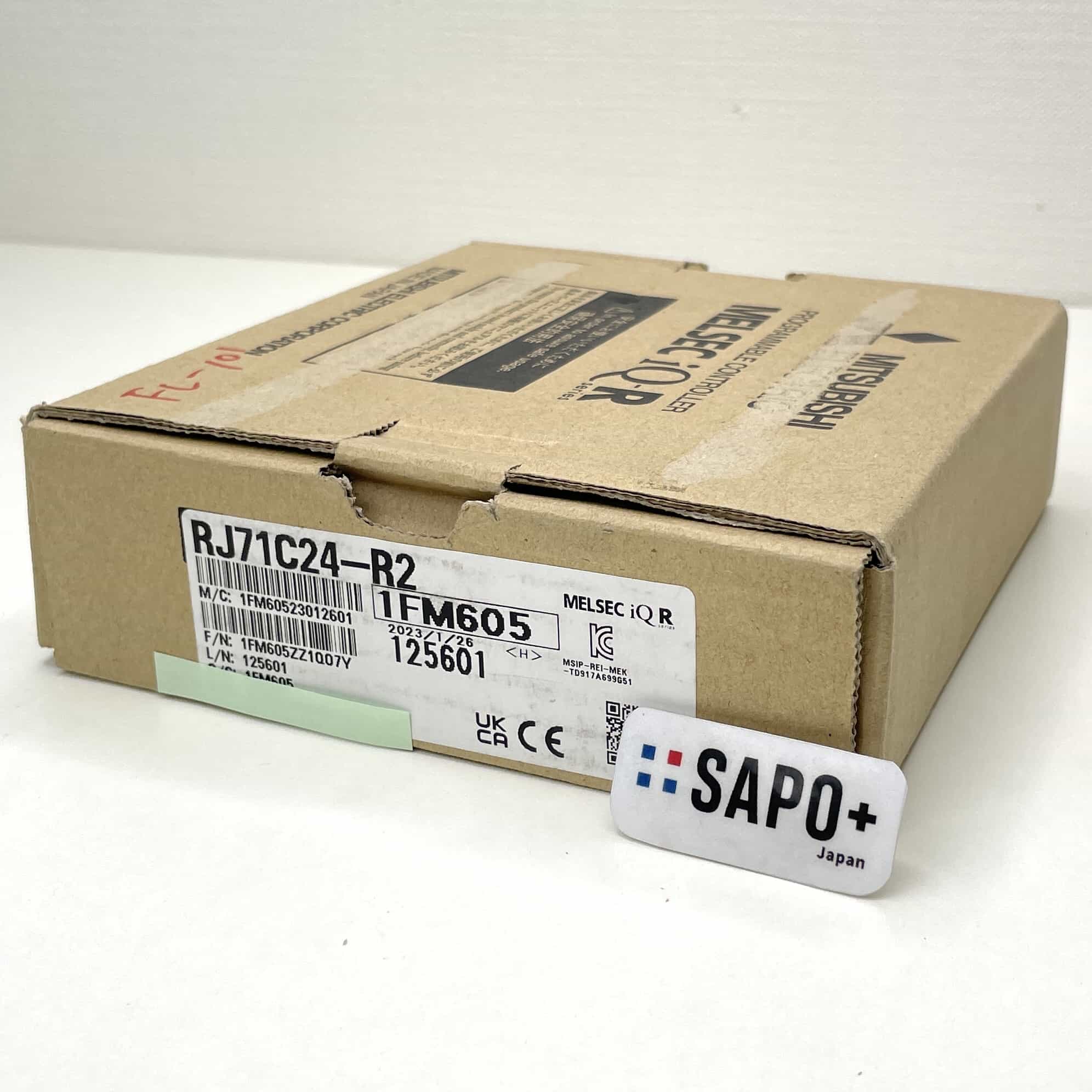 RJ71C24-R2 2023年製 取説無 MELSEC iQ-Rシリーズ シリアルコミュニケーションユニット（RS-232 2ｃｈ） 三菱電機