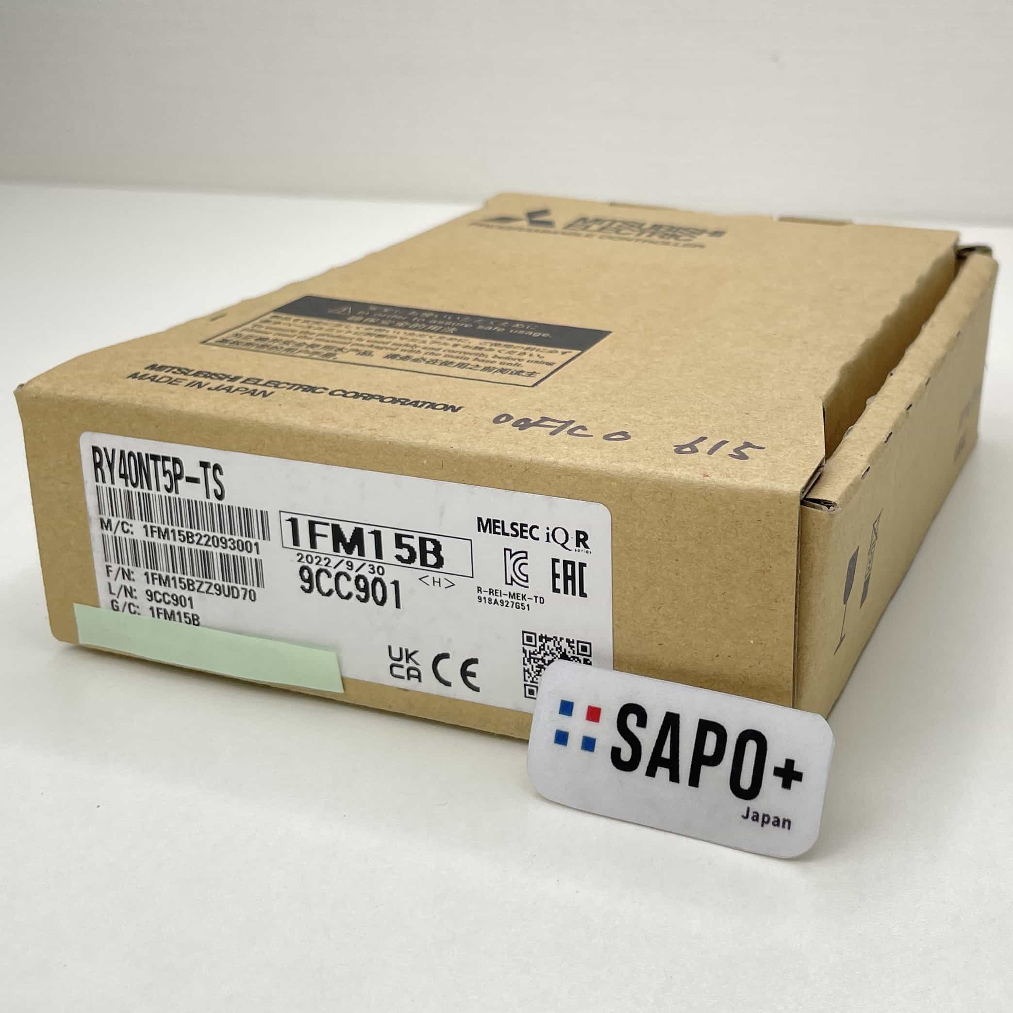 RY40NT5P-TS 2022年製 内袋破れ有 MELSEC iQ-Rシリーズ トランジスタ出力モジュール（シンクタイプ・スプリングクランプ端子台タイプ） 三菱電機