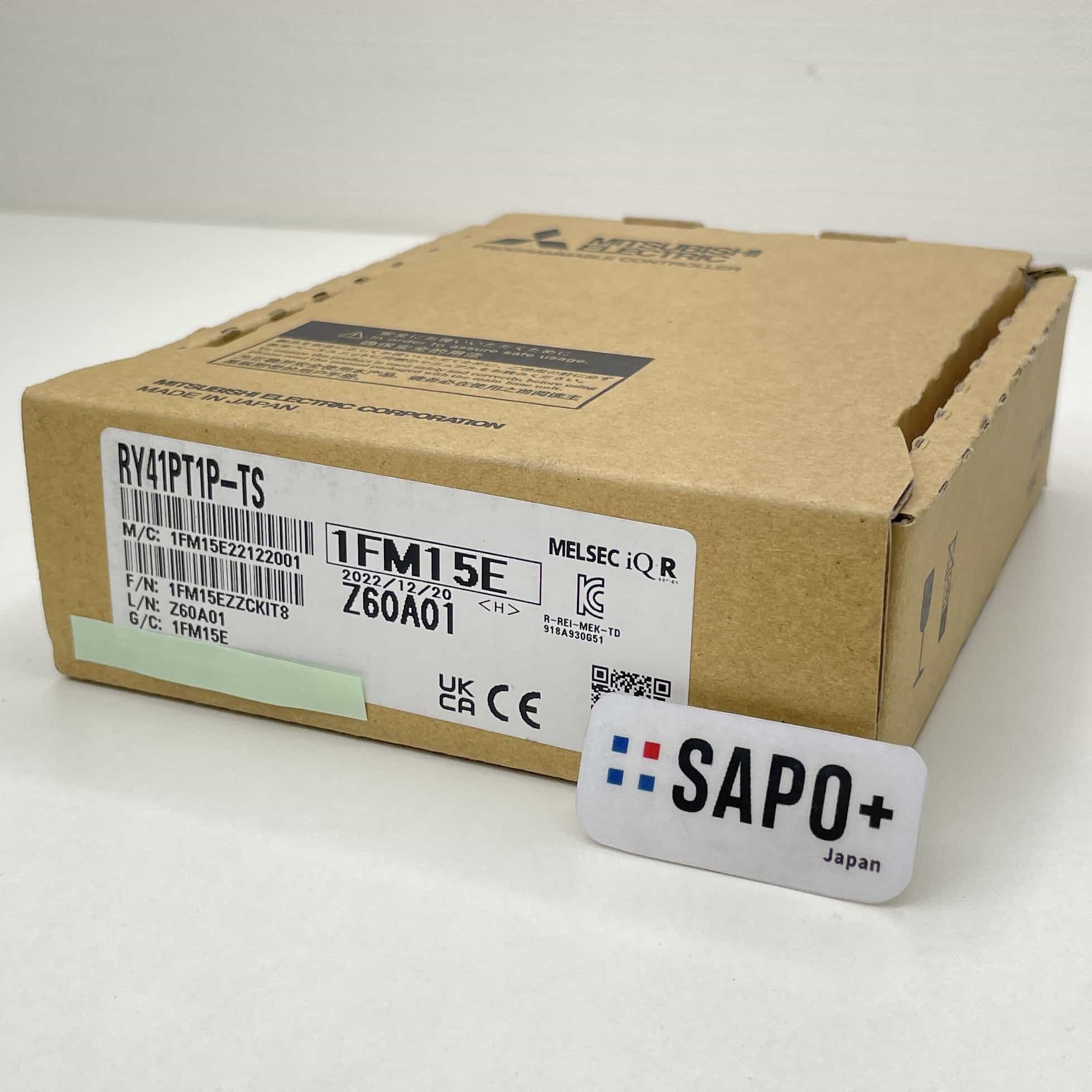 RY41PT1P-TS 2022年製 MELSEC iQ-Rシリーズ トランジスタ出力モジュール（ソースタイプ・スプリングクランプ端子台タイプ） 三菱電機