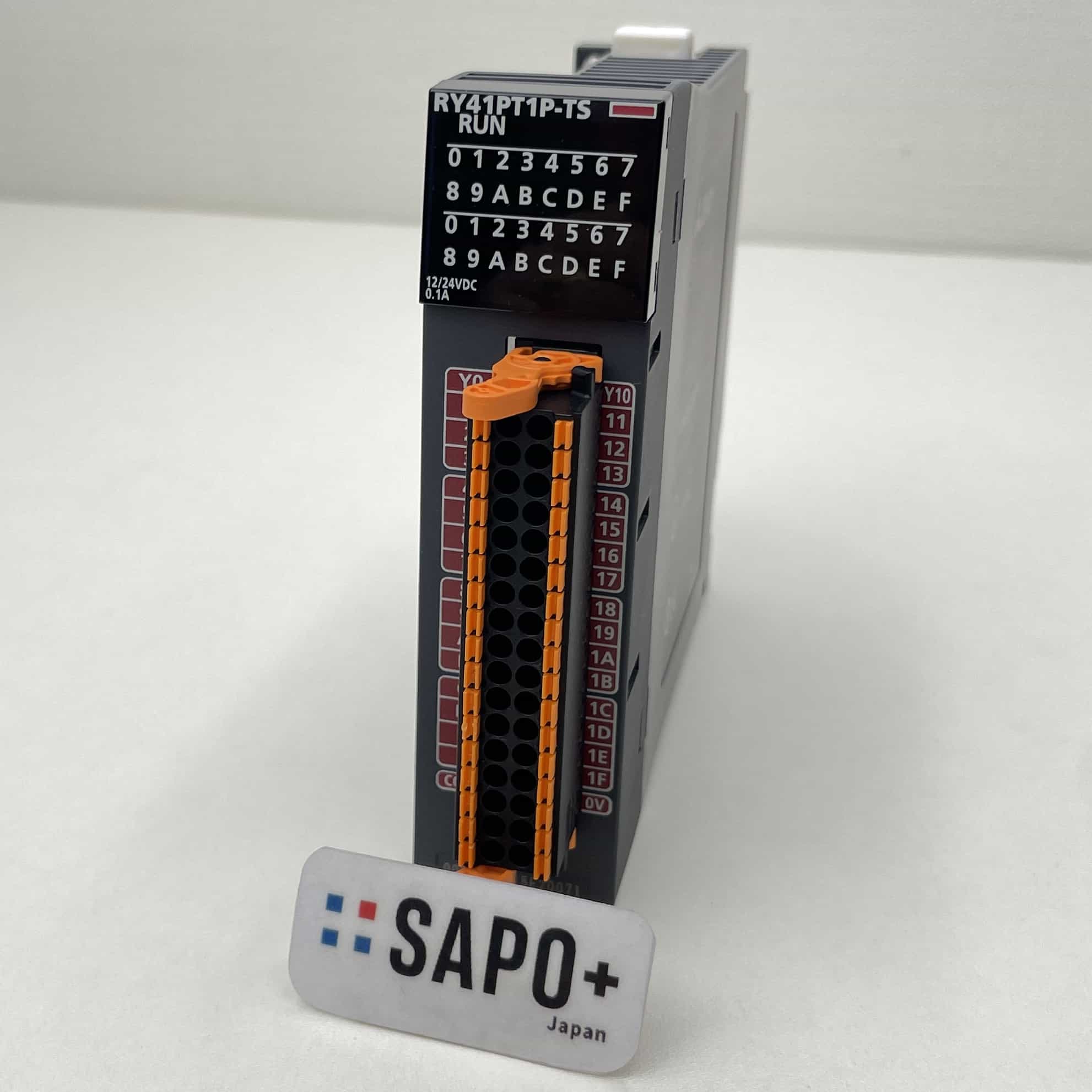 RY41PT1P-TS 2022年製 MELSEC iQ-Rシリーズ トランジスタ出力モジュール（ソースタイプ・スプリングクランプ端子台タイプ） 三菱電機