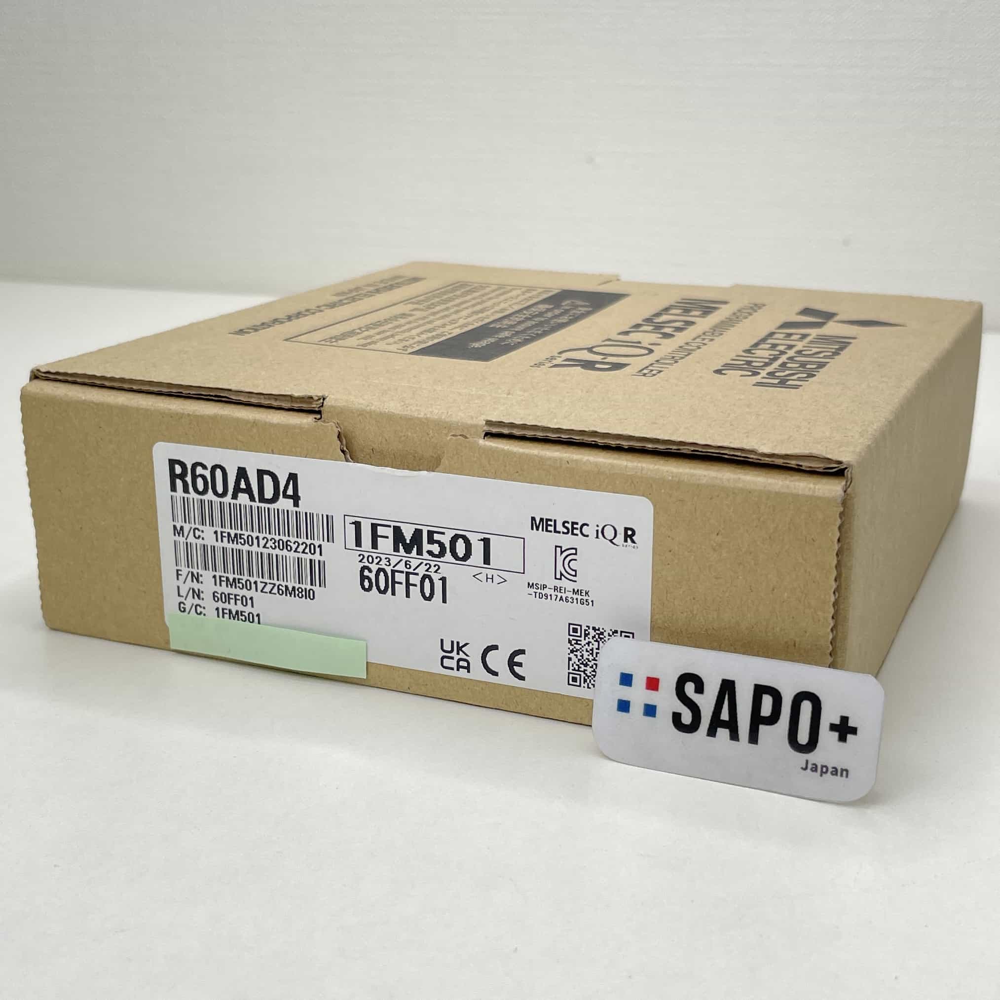 R60AD4 2023年製 アナログ－デジタル変換ユニット 三菱電機