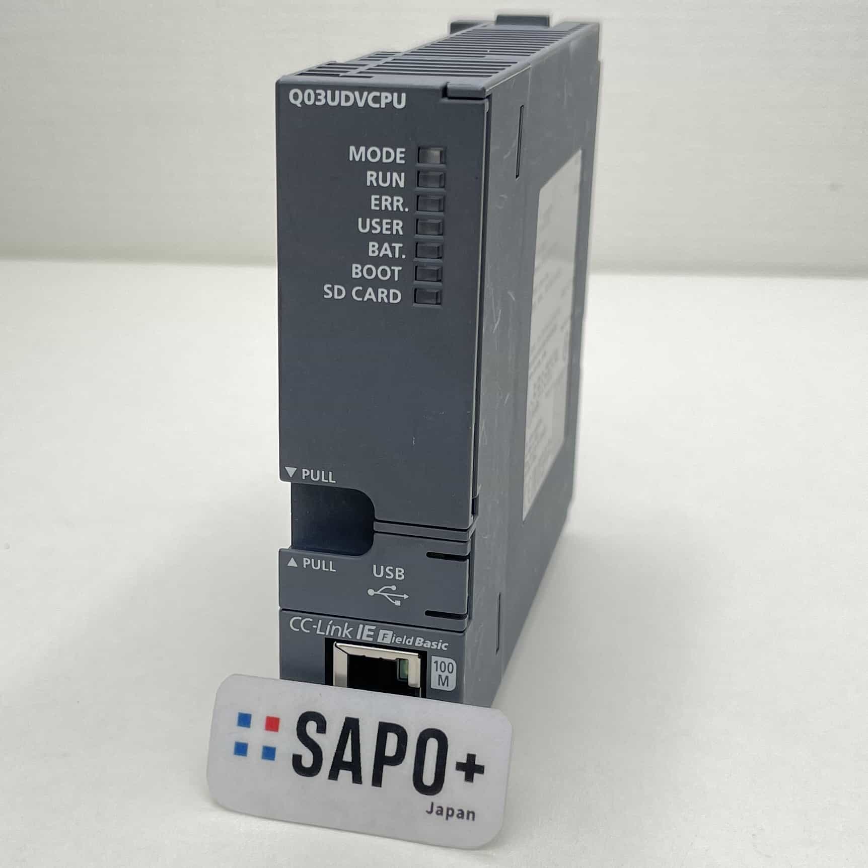 Q03UDVCPU 2020年製 初期化済 プログラマブルコントローラCPU（高速・Ethernet内蔵） 三菱電機