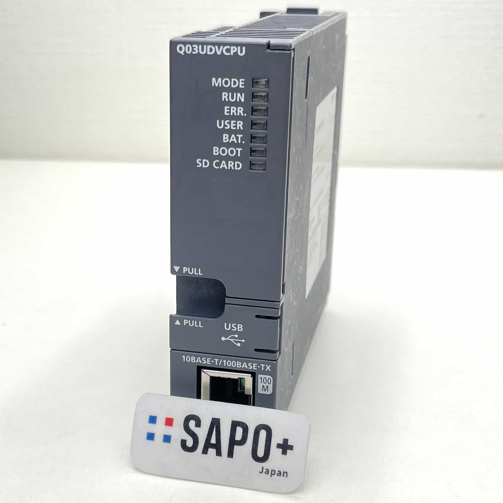 Q03UDVCPU 2015年製 初期化済 プログラマブルコントローラCPU（高速・Ethernet内蔵） 三菱電機