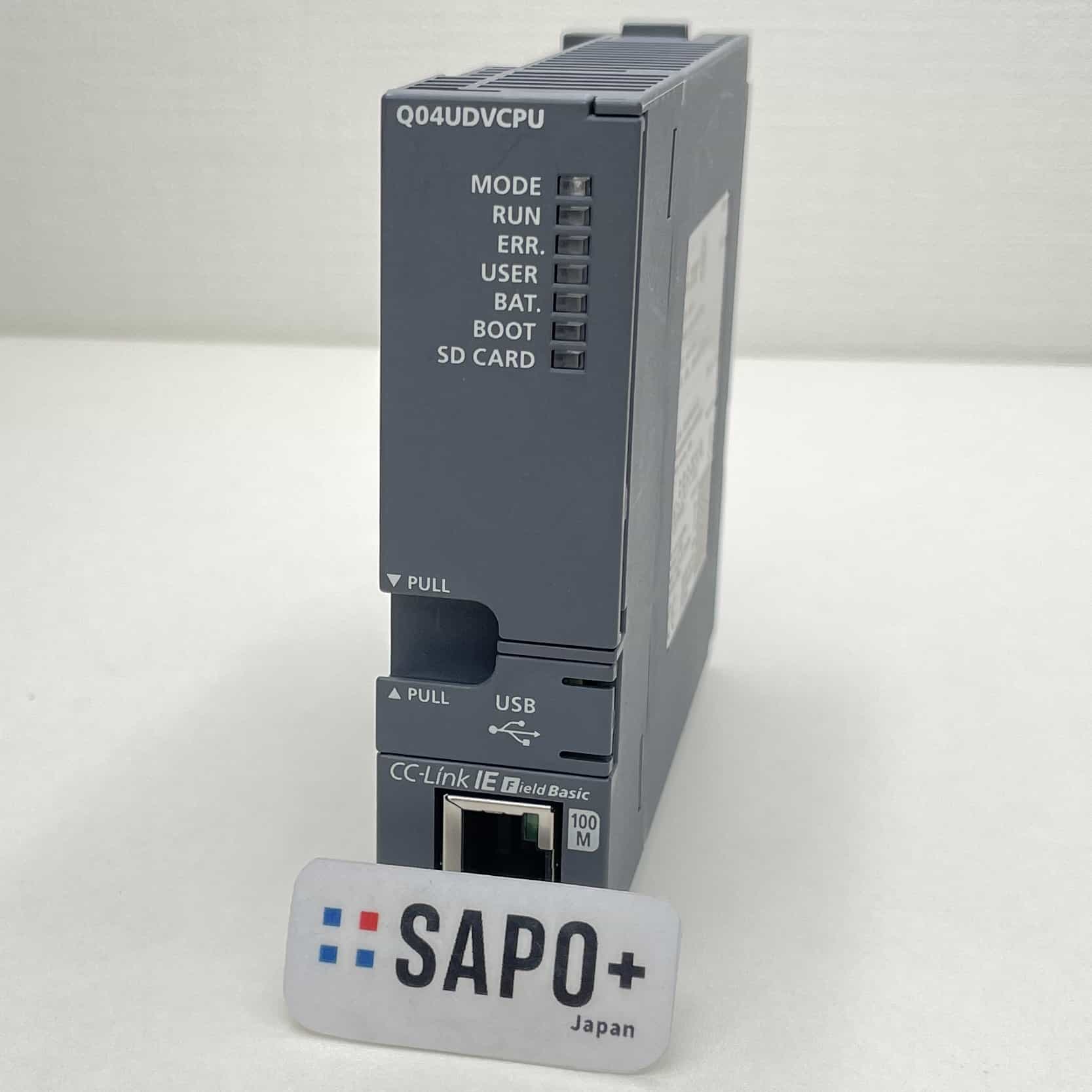 Q04UDVCPU 2023年製 初期化済 プログラマブルコントローラCPU（高速・Ethernet内蔵） 三菱電機