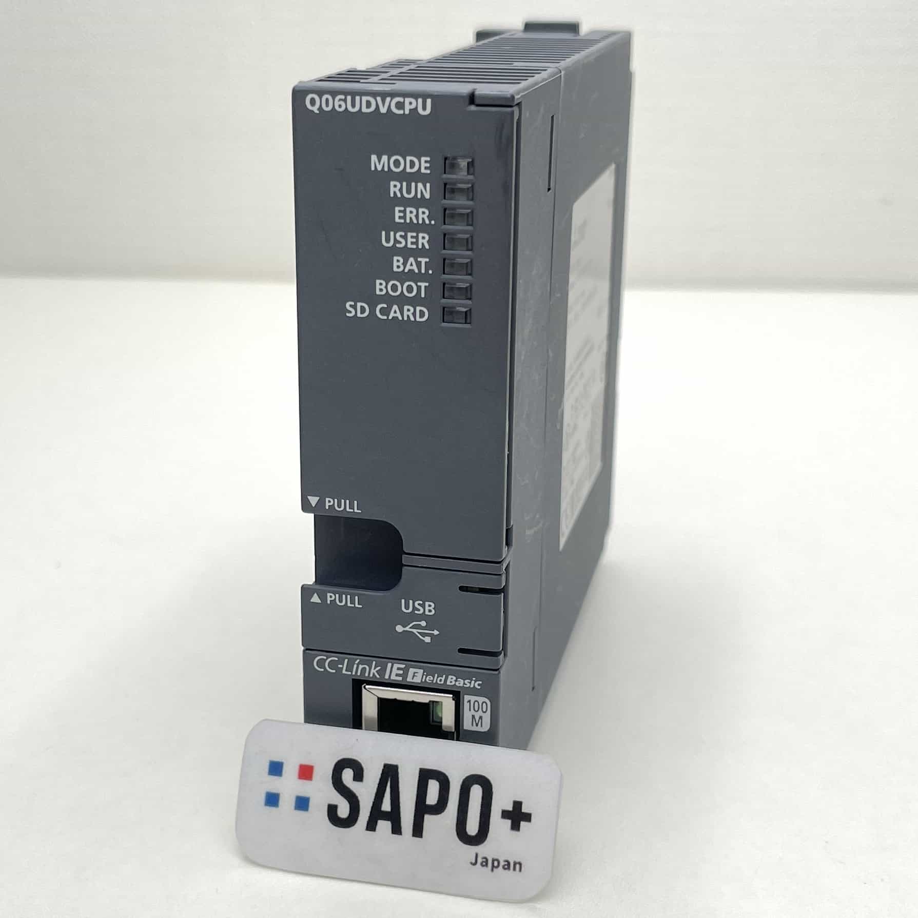Q06UDVCPU 2022年製 初期化済 プログラマブルコントローラCPU（高速・Ethernet内蔵） 三菱電機