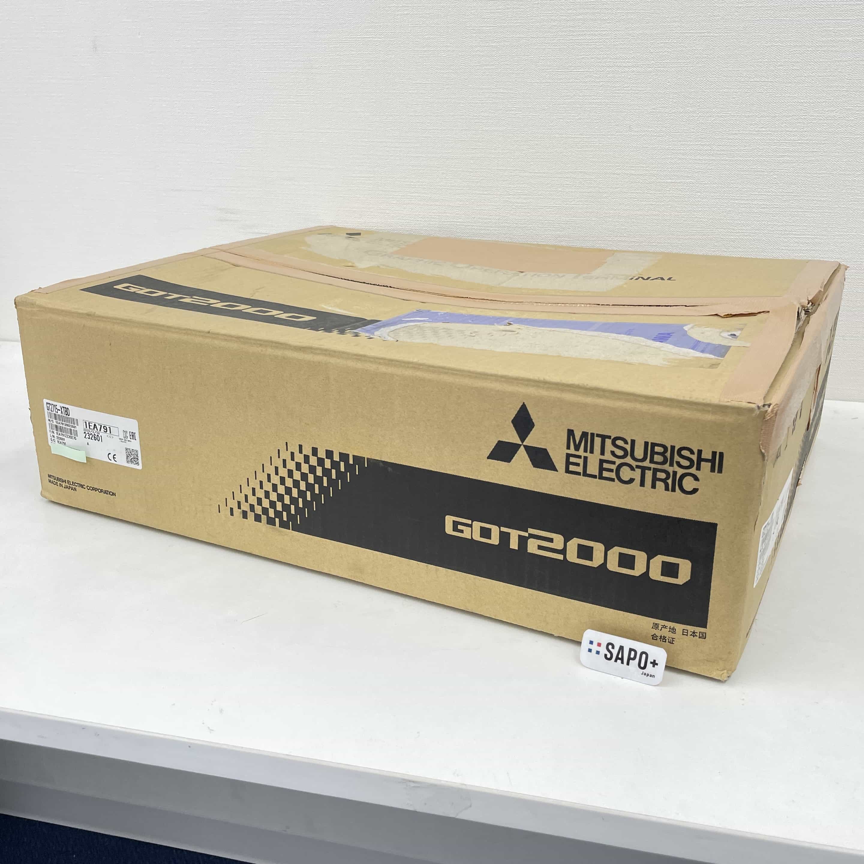 GT2715-XTBD 2020年製 箱開封済 グラフィックオペレーションターミナル（プログラマブル表示器） 三菱電機