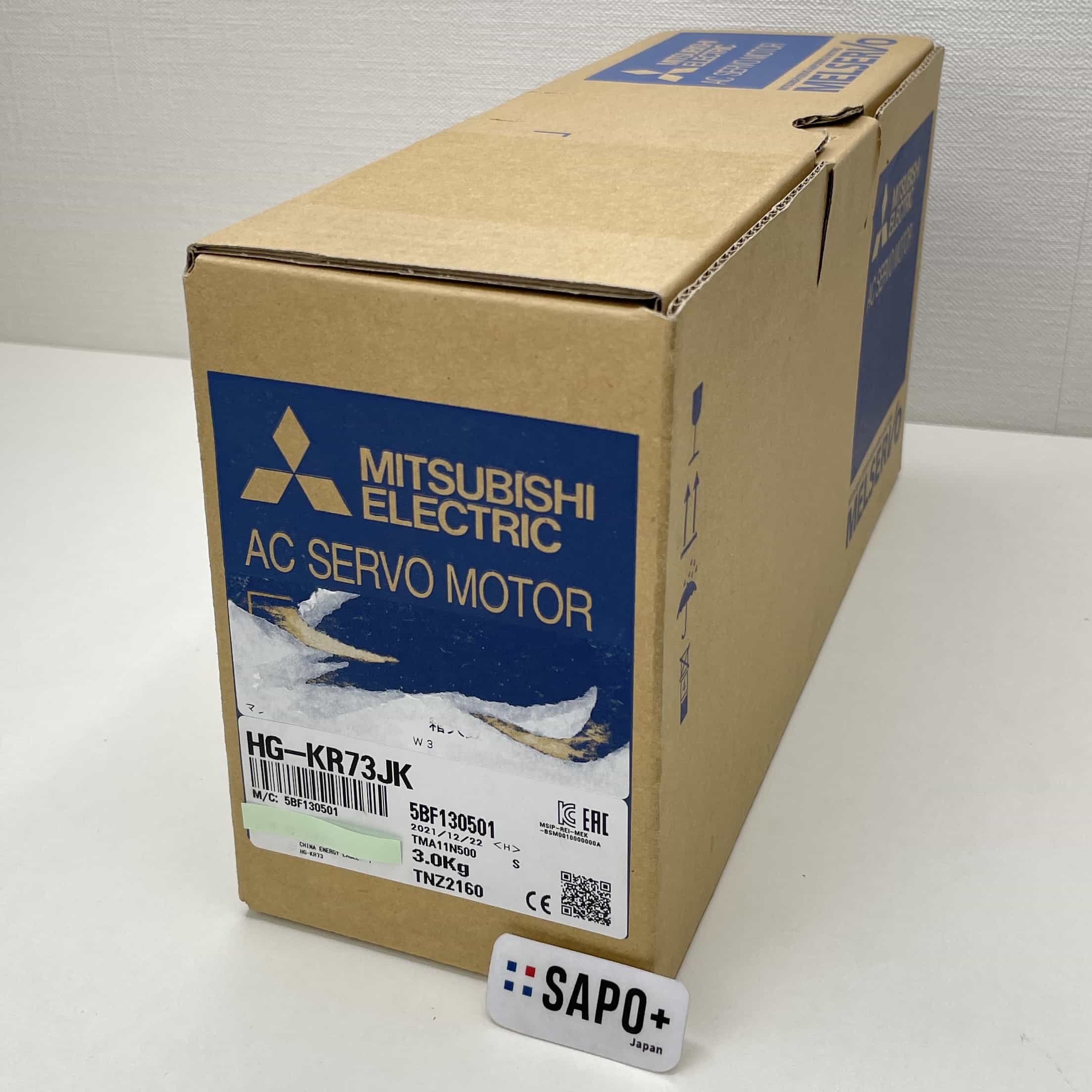 HG-KR73JK 2021年製 ACサーボモータ（シャフト低慣性・キー溝付き） 三菱電機