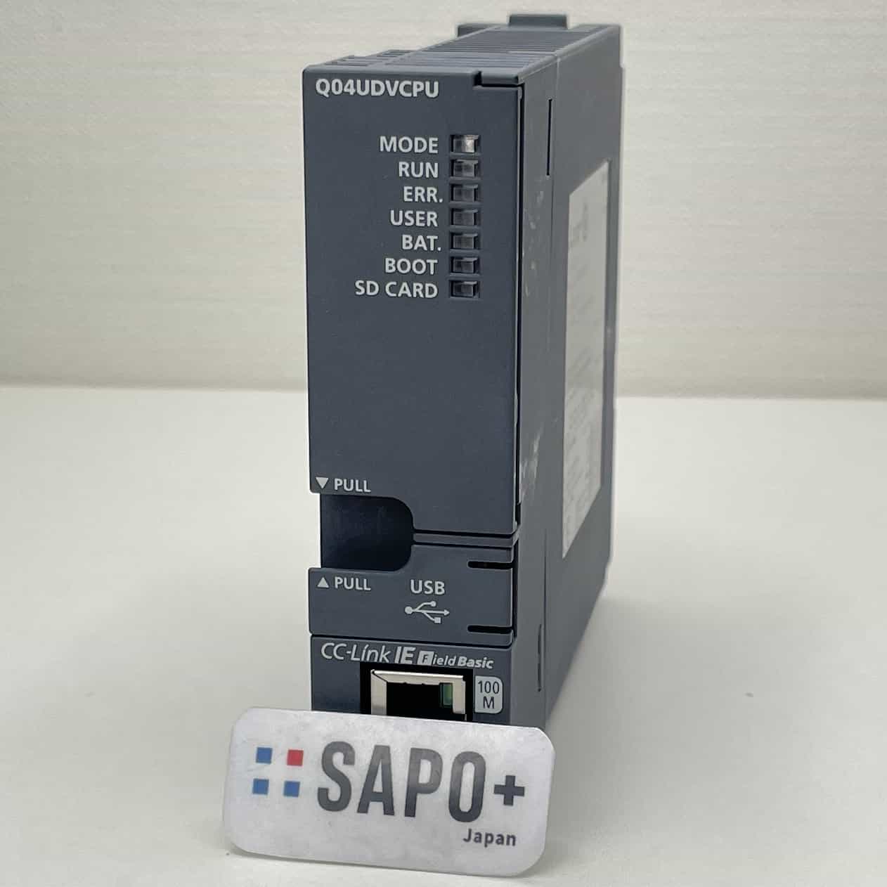 Q04UDVCPU 2023年製 初期化済 プログラマブルコントローラCPU（高速・Ethernet内蔵） 三菱電機