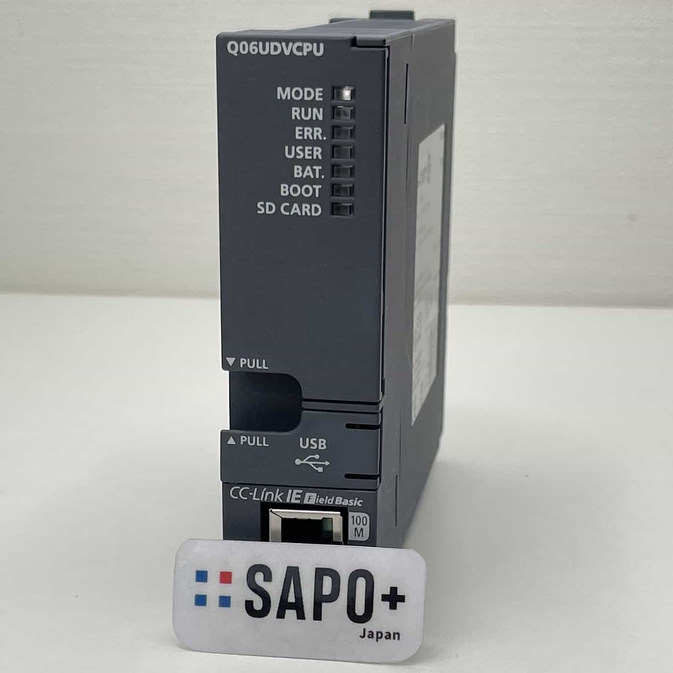 Q06UDVCPU 2023年製 初期化済 プログラマブルコントローラCPU（高速・Ethernet内蔵） 三菱電機