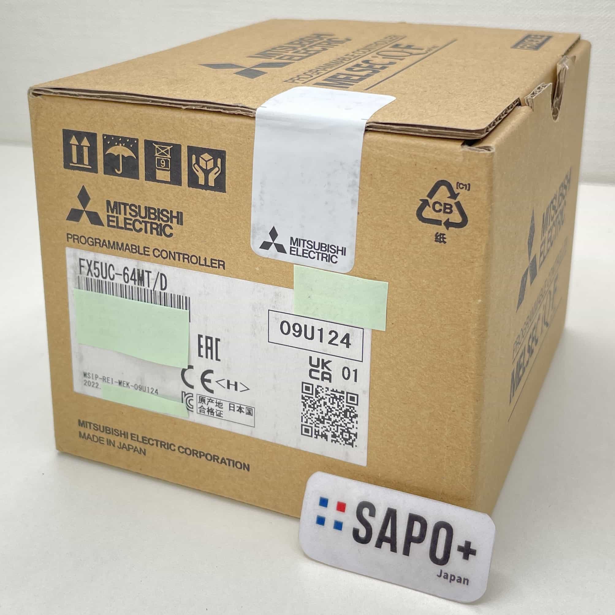 FX5UC-64MT/D 2022年製 プログラマブルコントローラCPUユニット（DC電源・D-Subコネクタタイプ） 三菱電機