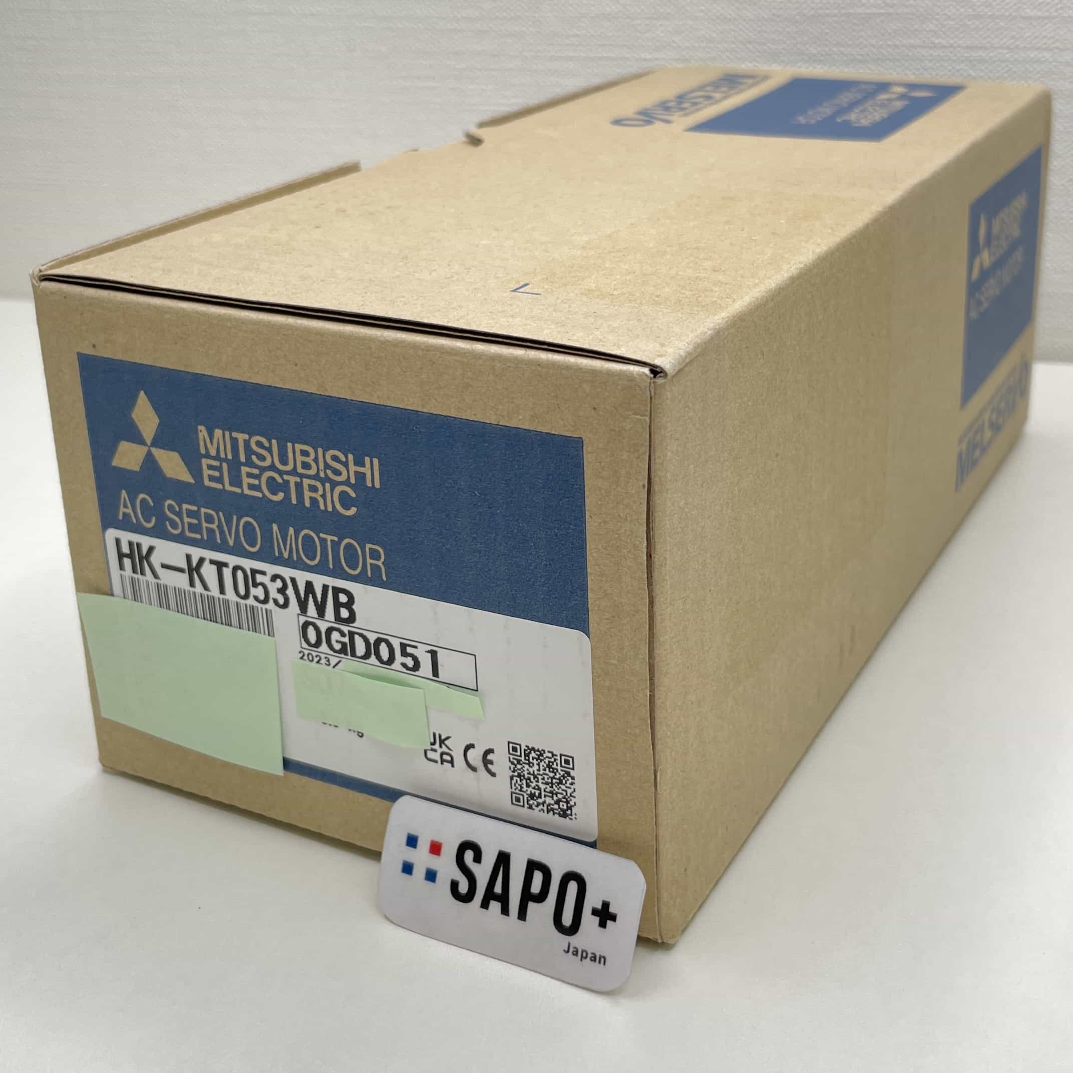 HK-KT053WB 2023年製 箱ランダム ACサーボモータ（低慣性・小容量・電磁ブレーキ付・フラットタイプ） 三菱電機