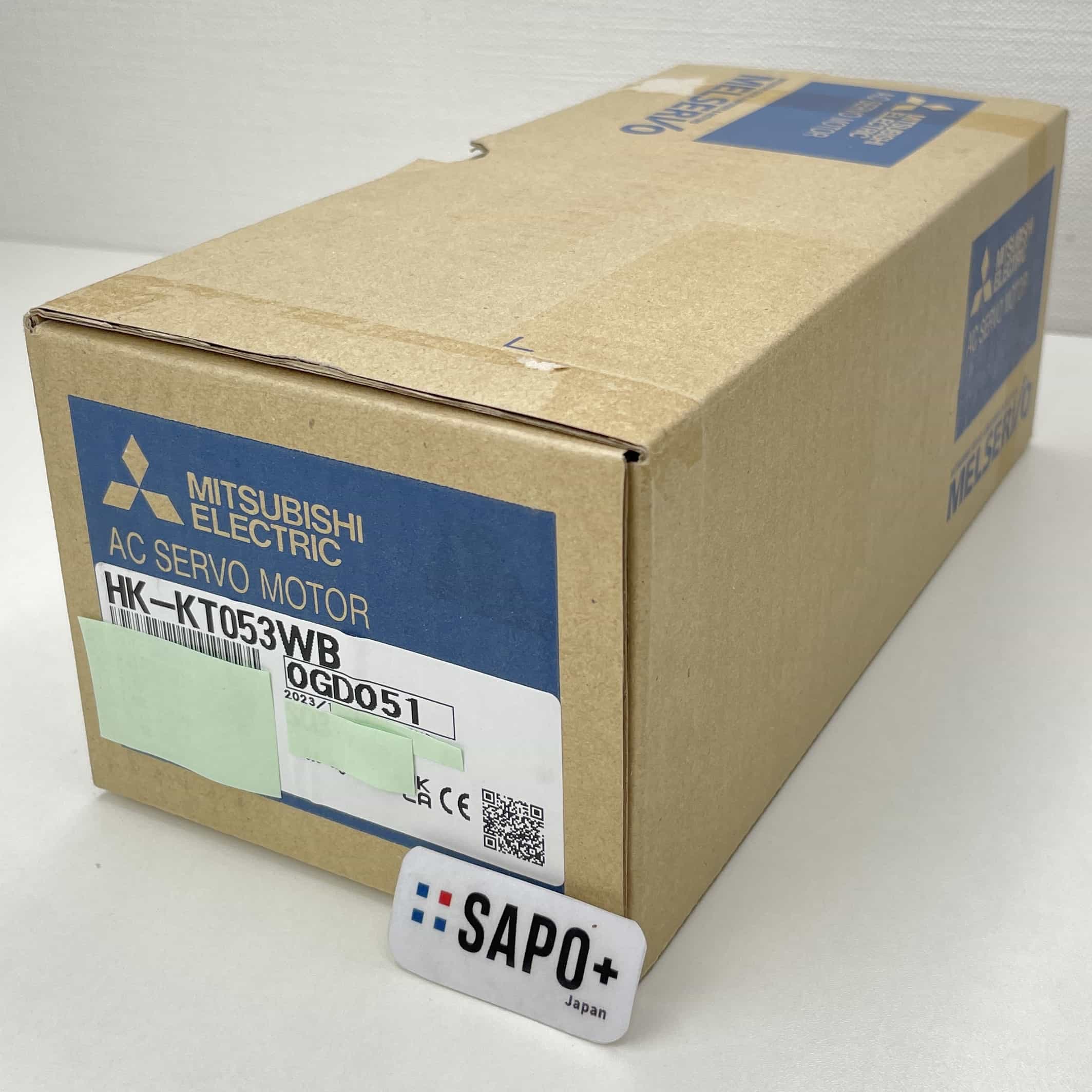 HK-KT053WB 2023年製 箱ランダム ACサーボモータ（低慣性・小容量・電磁ブレーキ付・フラットタイプ） 三菱電機