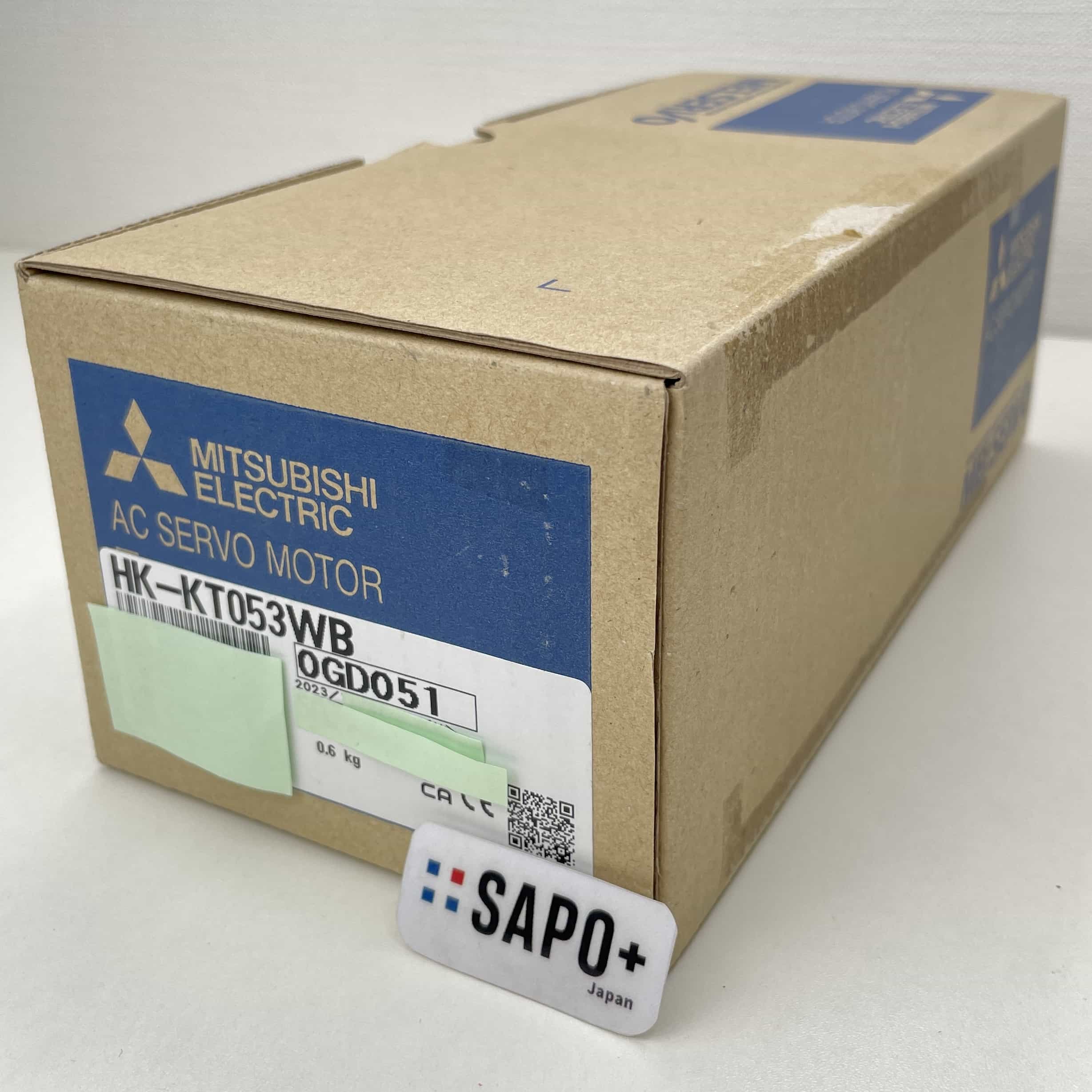 HK-KT053WB 2023年製 ACサーボモータ（低慣性・小容量・電磁ブレーキ付・フラットタイプ） 三菱電機
