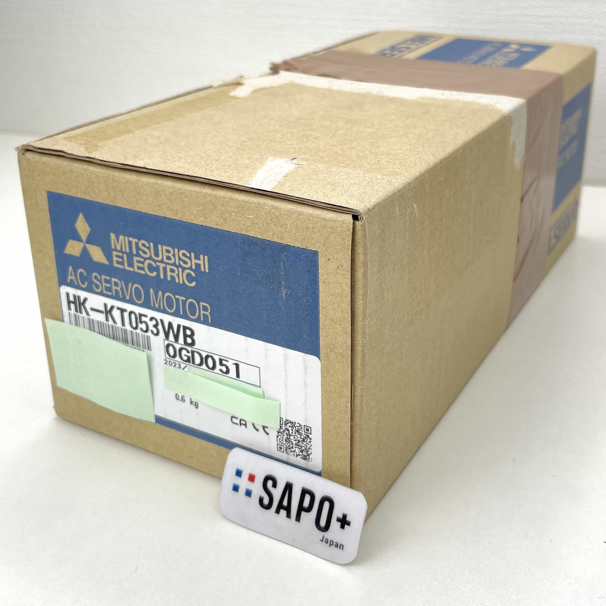 HK-KT053WB 2023年製 ACサーボモータ（低慣性・小容量・電磁ブレーキ付・フラットタイプ） 三菱電機
