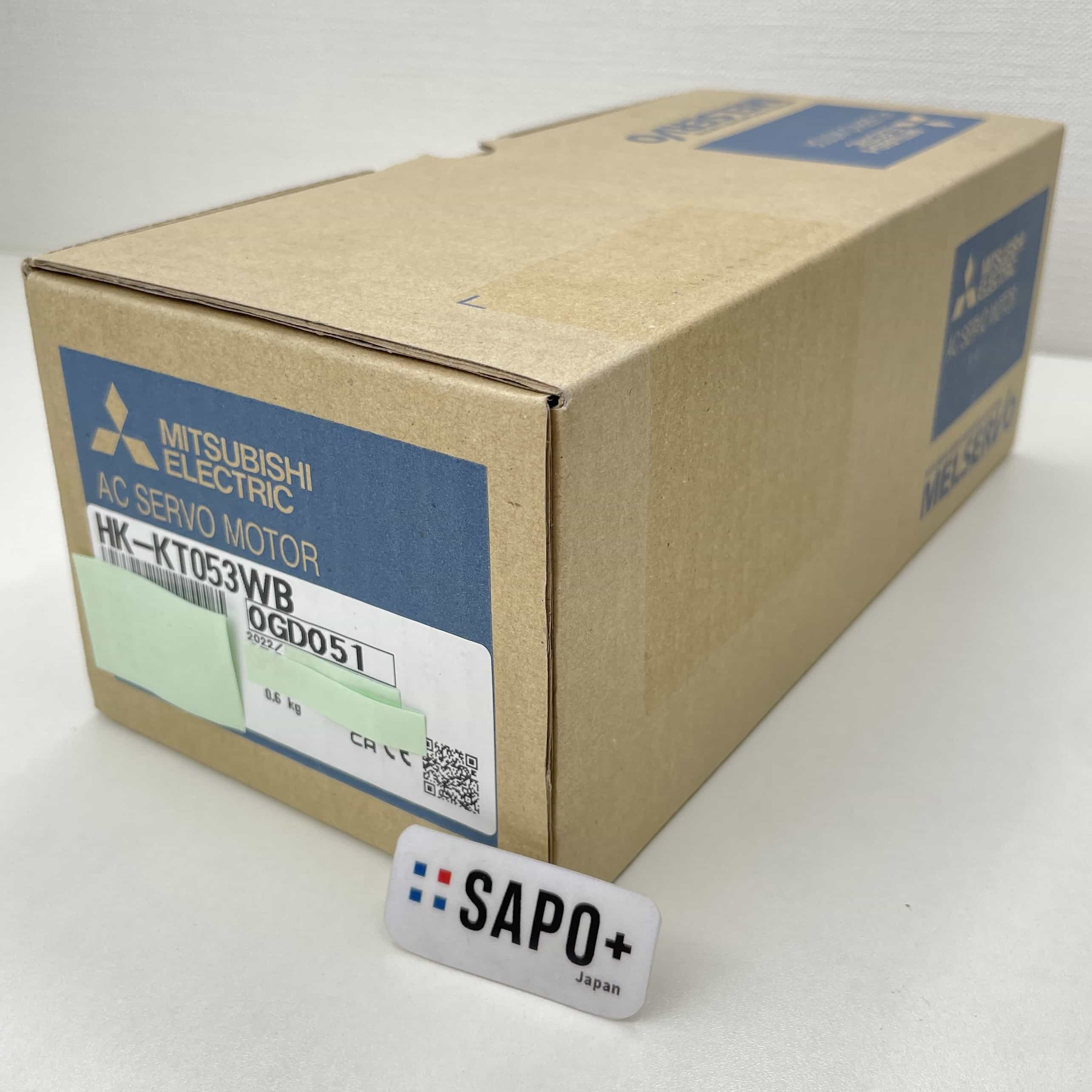 HK-KT053WB 2022年製 ACサーボモータ（低慣性・小容量・電磁ブレーキ付・フラットタイプ） 三菱電機