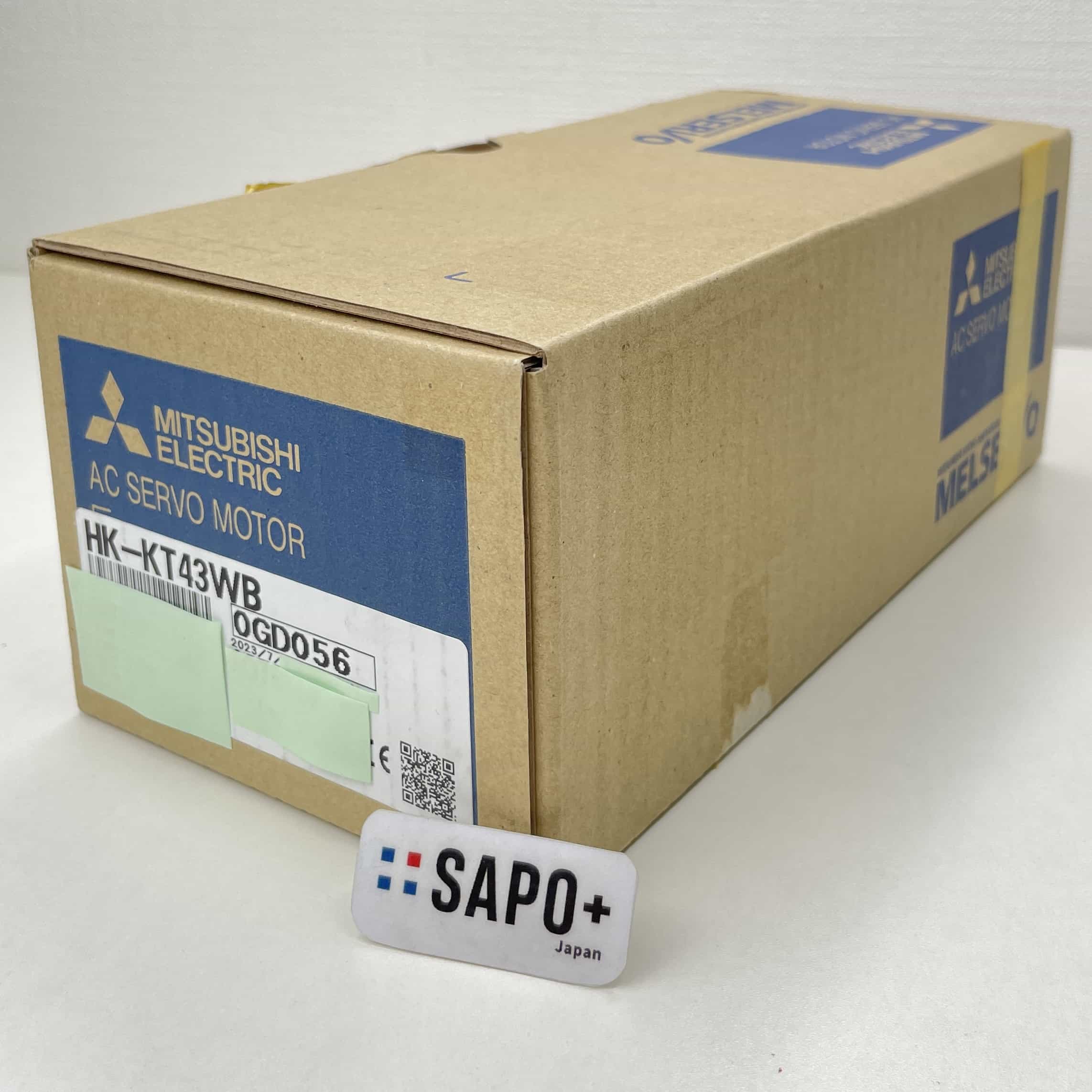 HK-KT43WB 2023年製 ACサーボモータ（低慣性・小容量・電磁ブレーキ付・フラットタイプ） 三菱電機