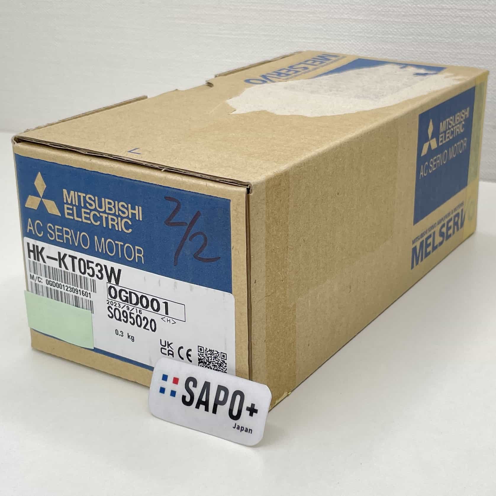 HK-KT053W 2023年製 箱ランダム ACサーボモータ（低慣性・小容量・フラットタイプ） 三菱電機