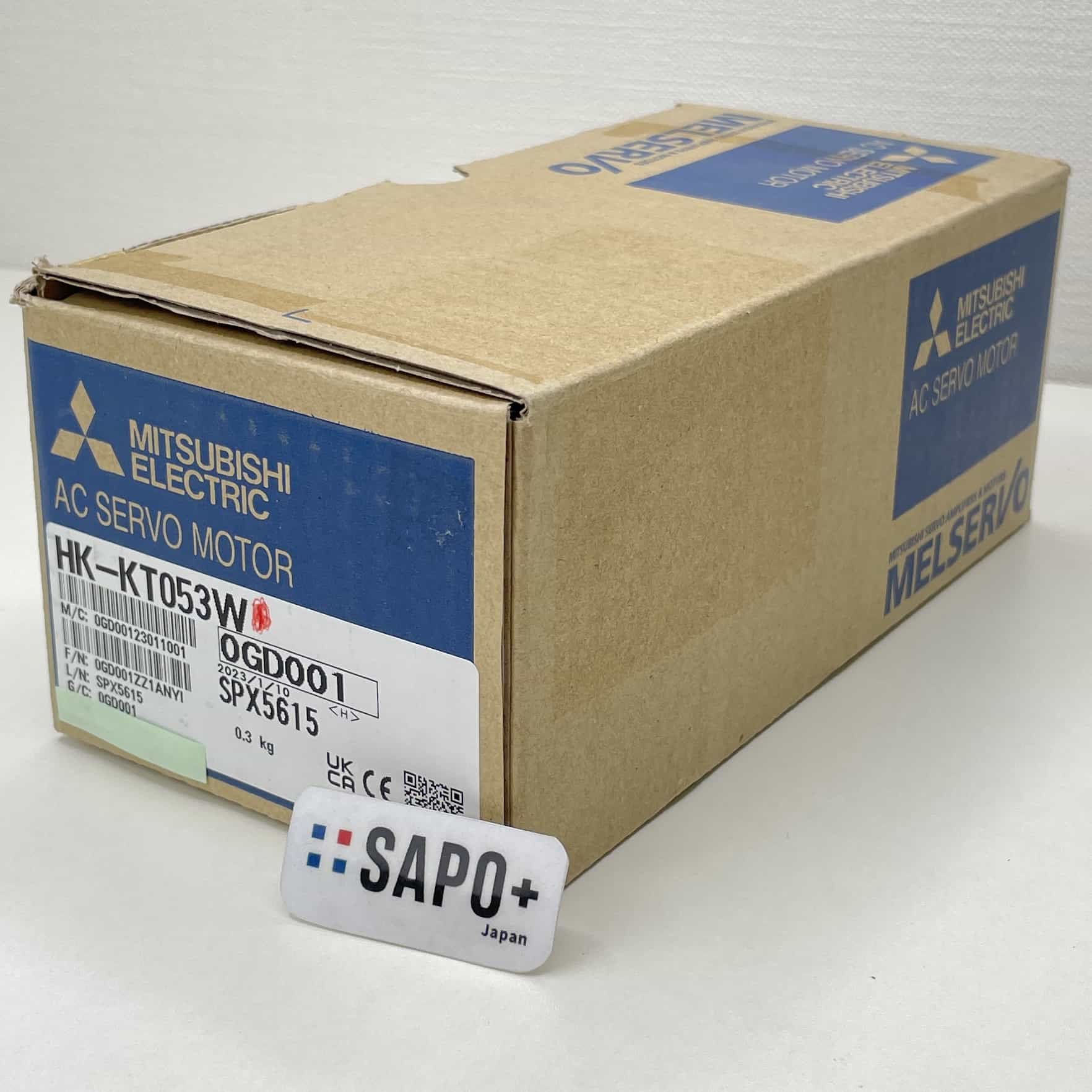 HK-KT053W 2023年製 ACサーボモータ（低慣性・小容量・フラットタイプ） 三菱電機