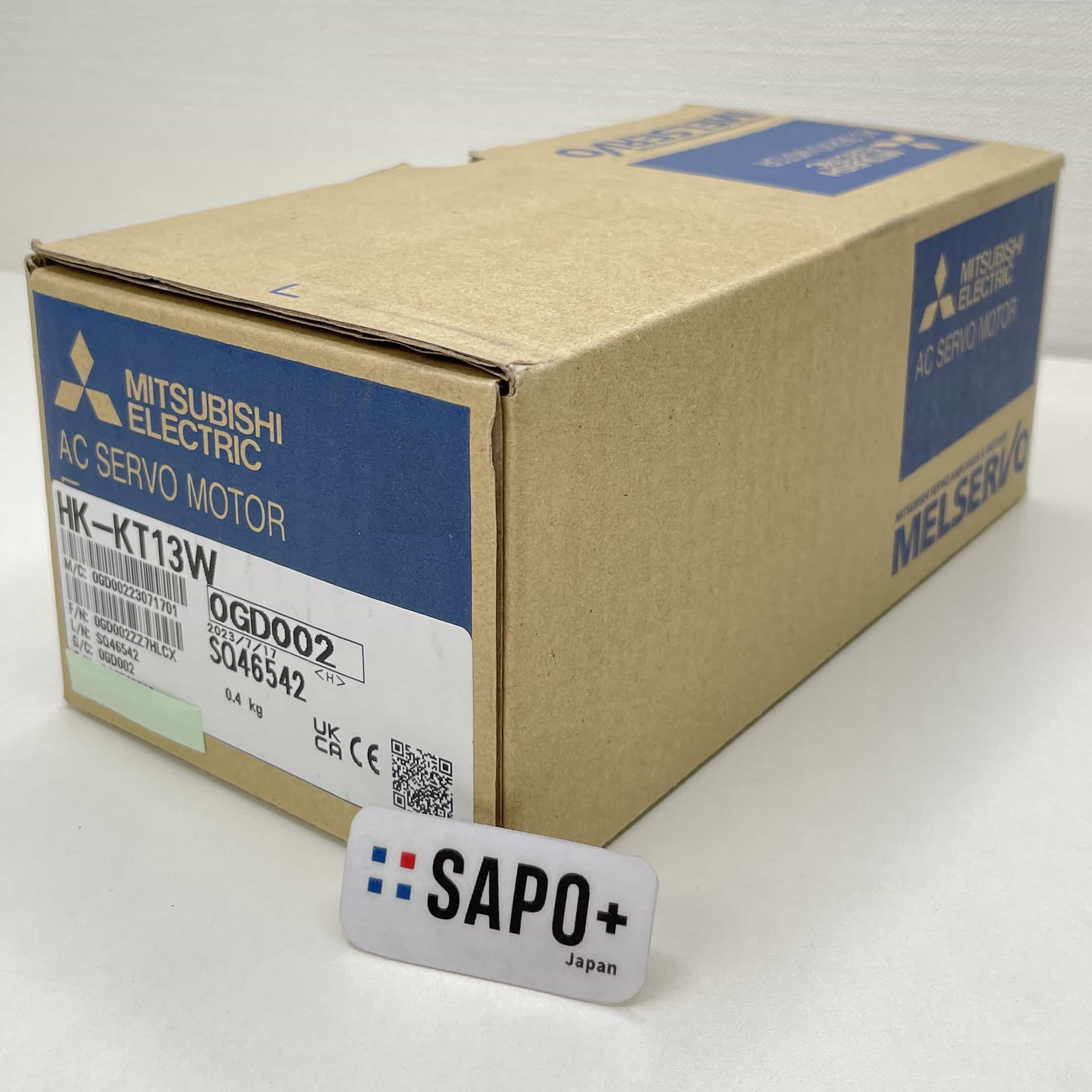 HK-KT13W 2023年製 内袋開封済 ACサーボモータ（低慣性・小容量・フラットタイプ） 三菱電機