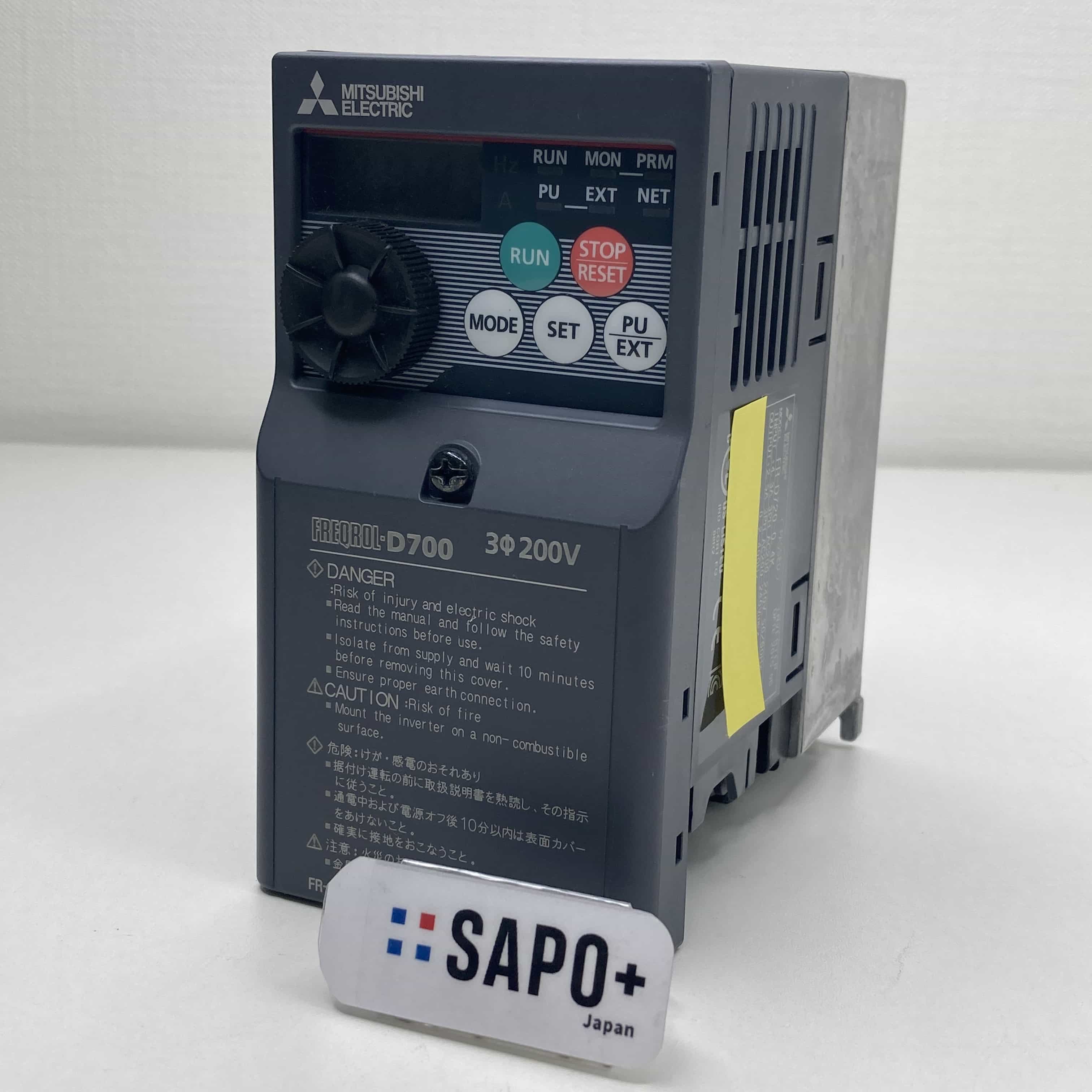 FR-D720-0.4K 2015年製 インバータ 三菱電機