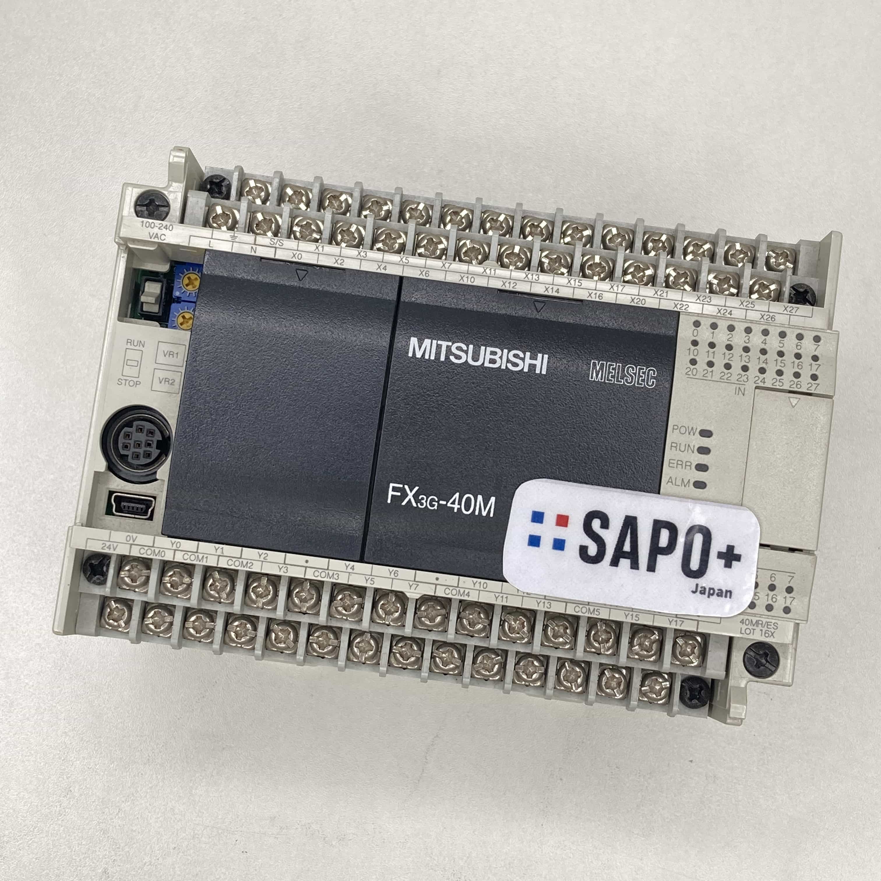 FX3G-40MR/ES 2016年製 マイクロシーケンサ基本ユニット 三菱電機