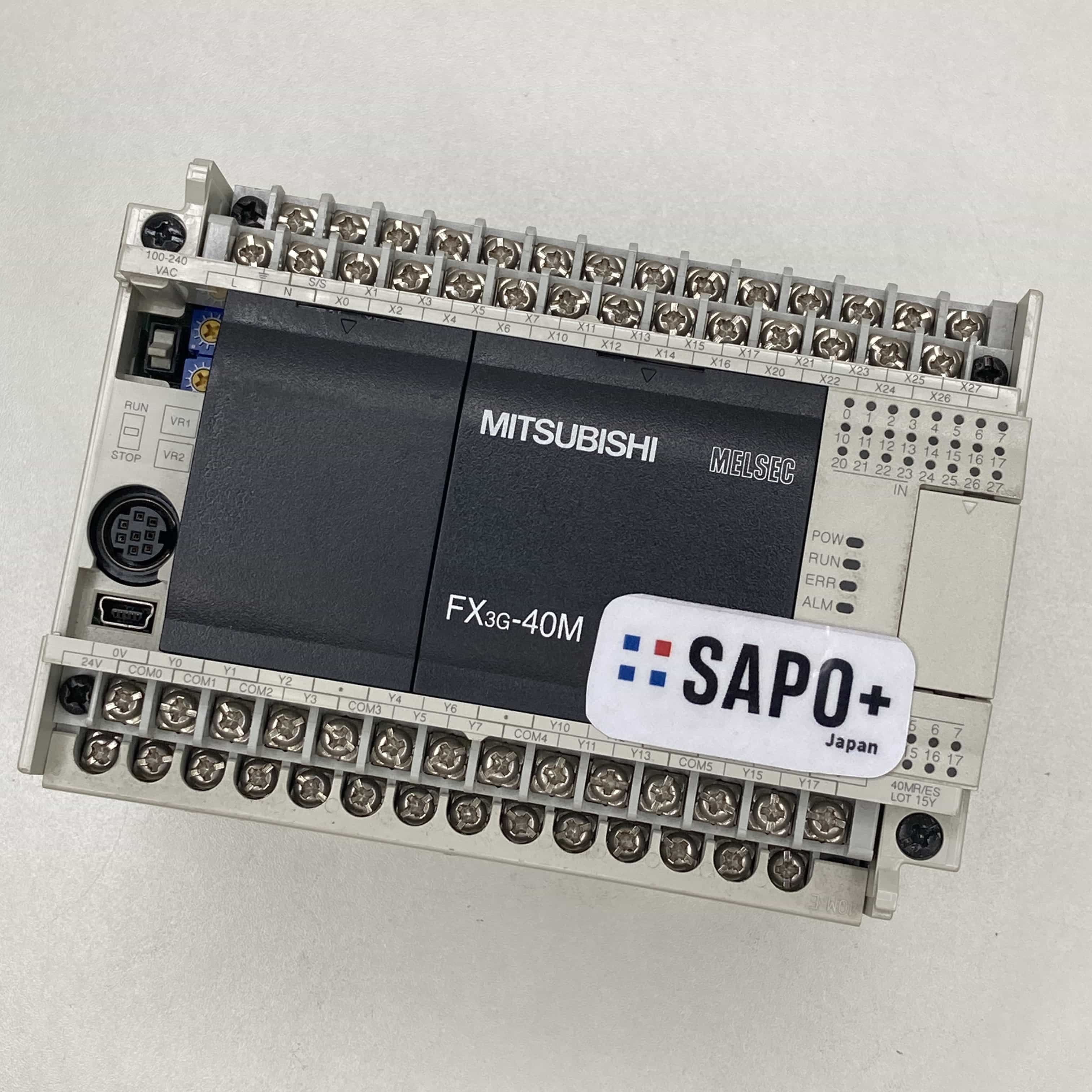 FX3G-40MR/ES 2015年製 マイクロシーケンサ基本ユニット 三菱電機