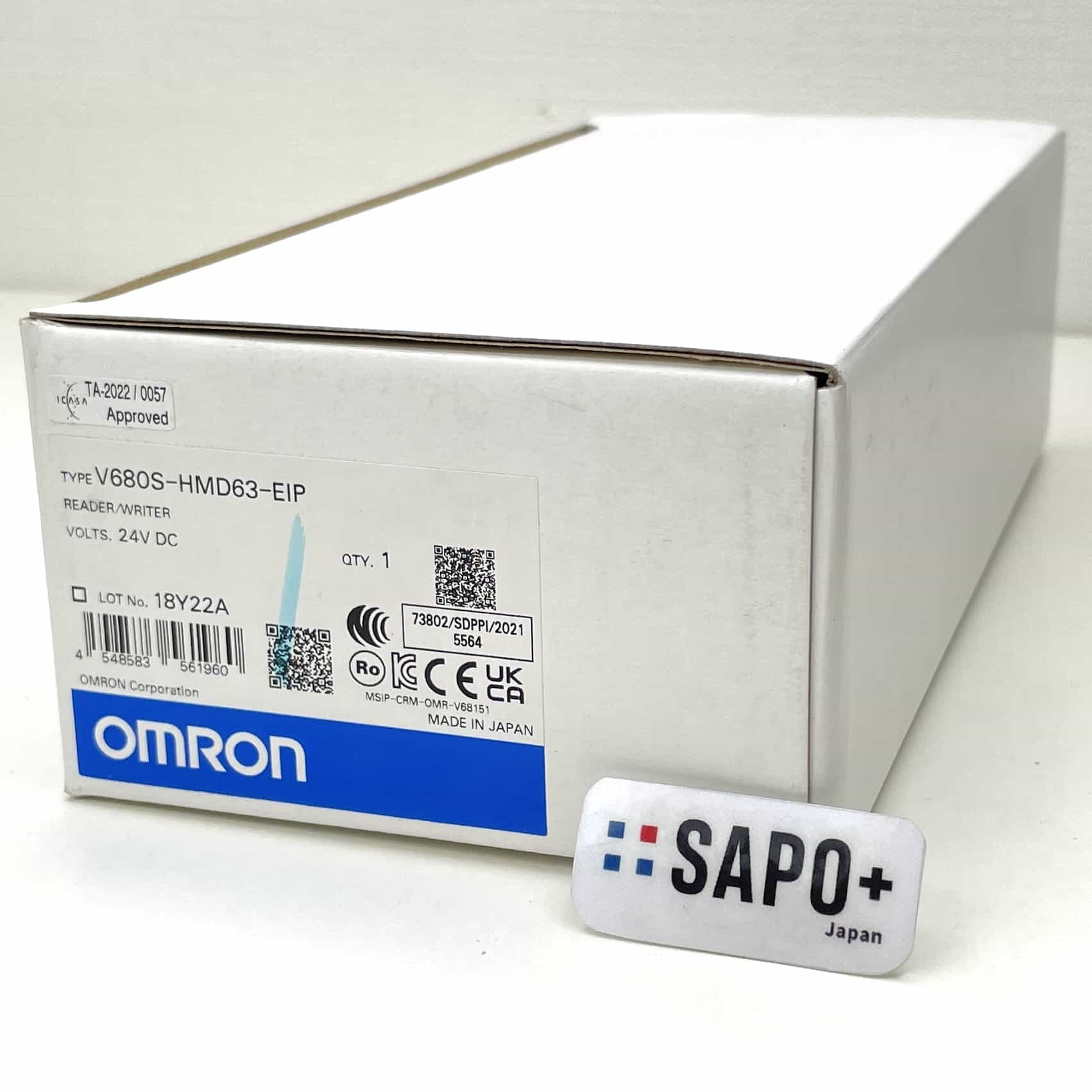 V680S-HMD63-EIP RFIDシステム 一体型リーダライタ（EtherNet/IP対応） オムロン