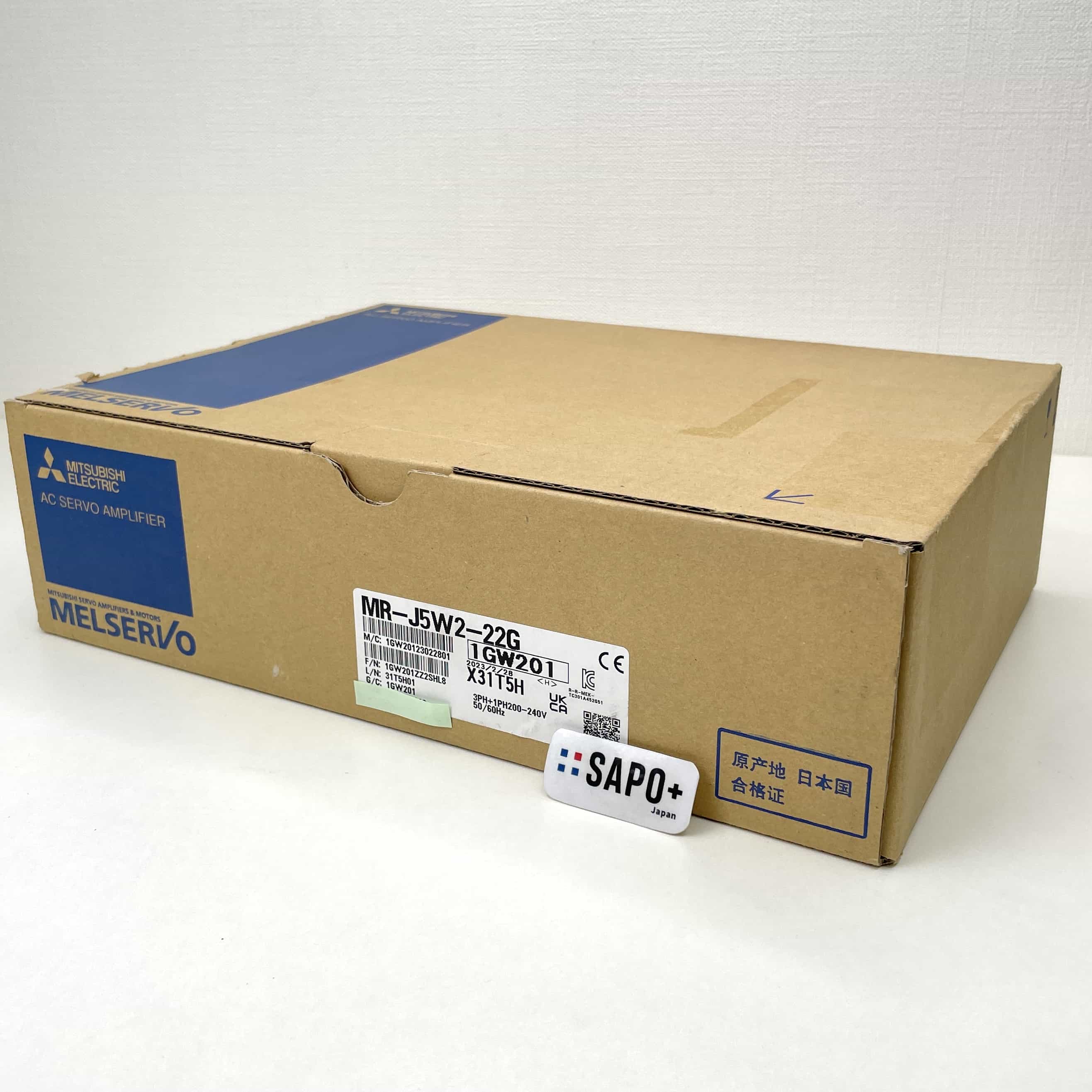 MR-J5W2-22G 2023年製  サーボアンプ（2軸一体タイプ） 三菱電機